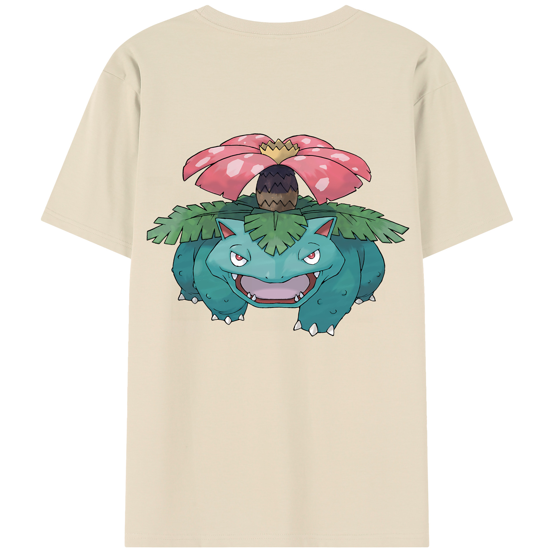 （画像用） ポケットモンスター Pokémon 綿100％半袖Tシャツ（背面プリント）