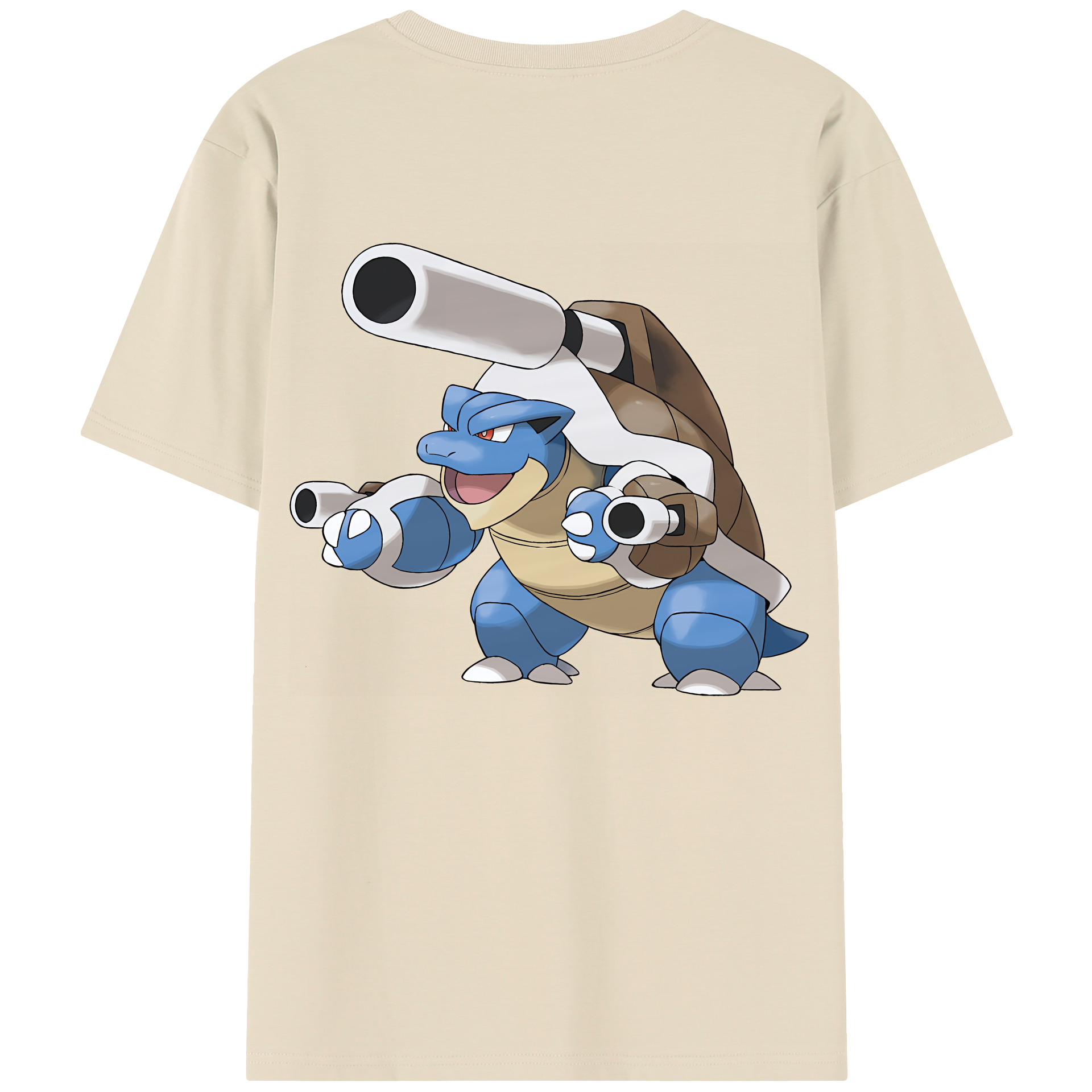 （画像用） ポケットモンスター Pokémon 綿100％半袖Tシャツ（背面プリント）