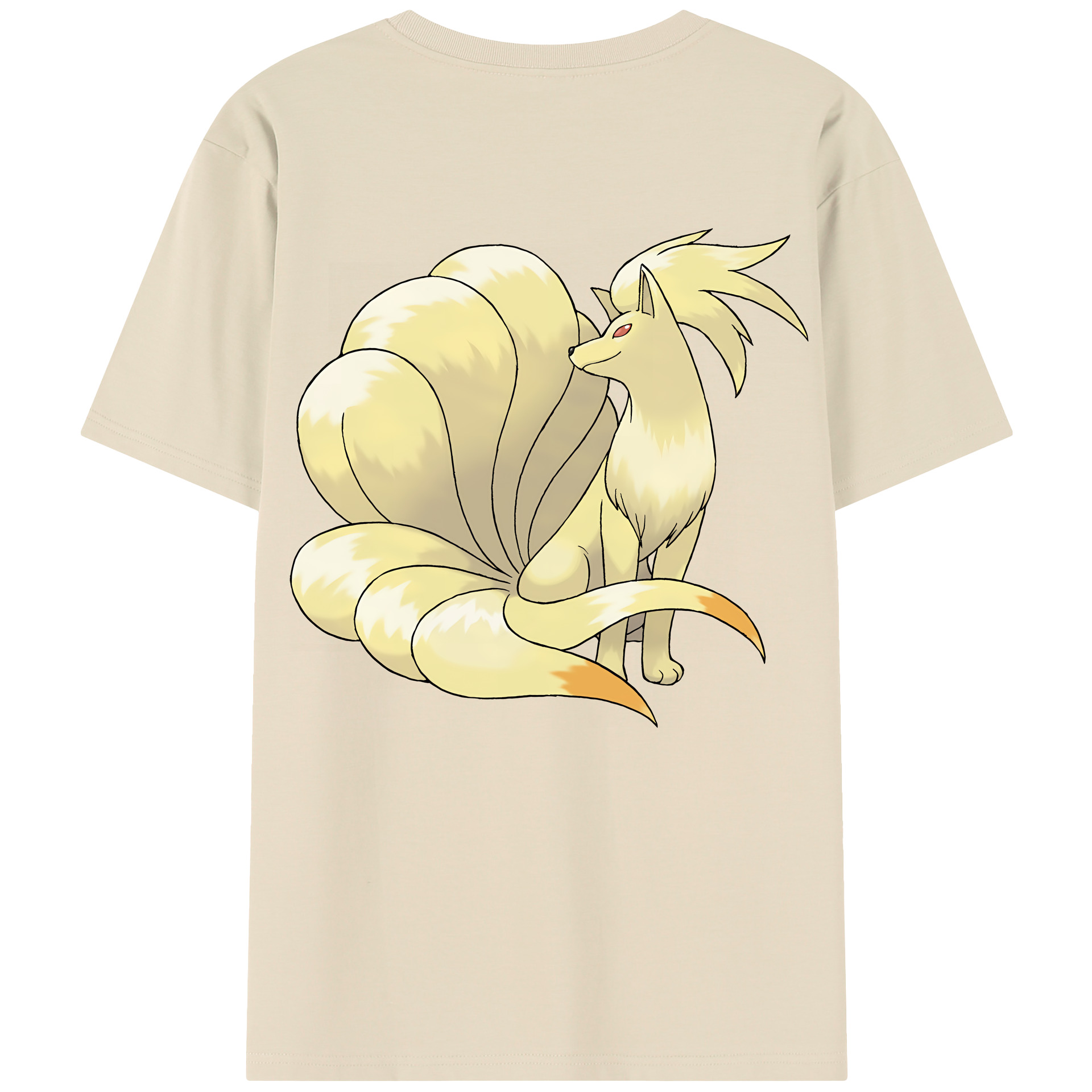 （画像用） ポケットモンスター Pokémon 綿100％半袖Tシャツ（背面プリント）