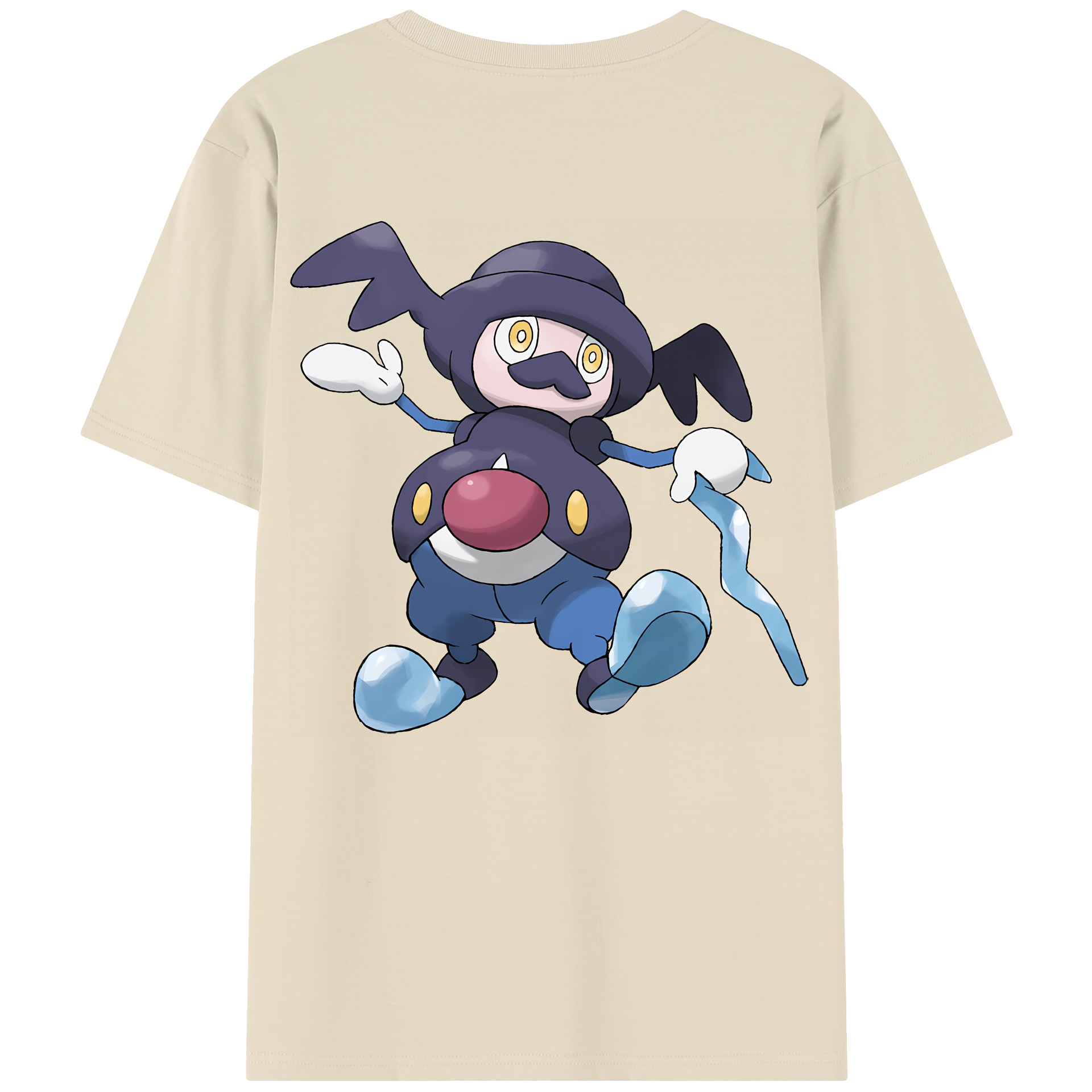（画像用） ポケットモンスター Pokémon 綿100％半袖Tシャツ（背面プリント）