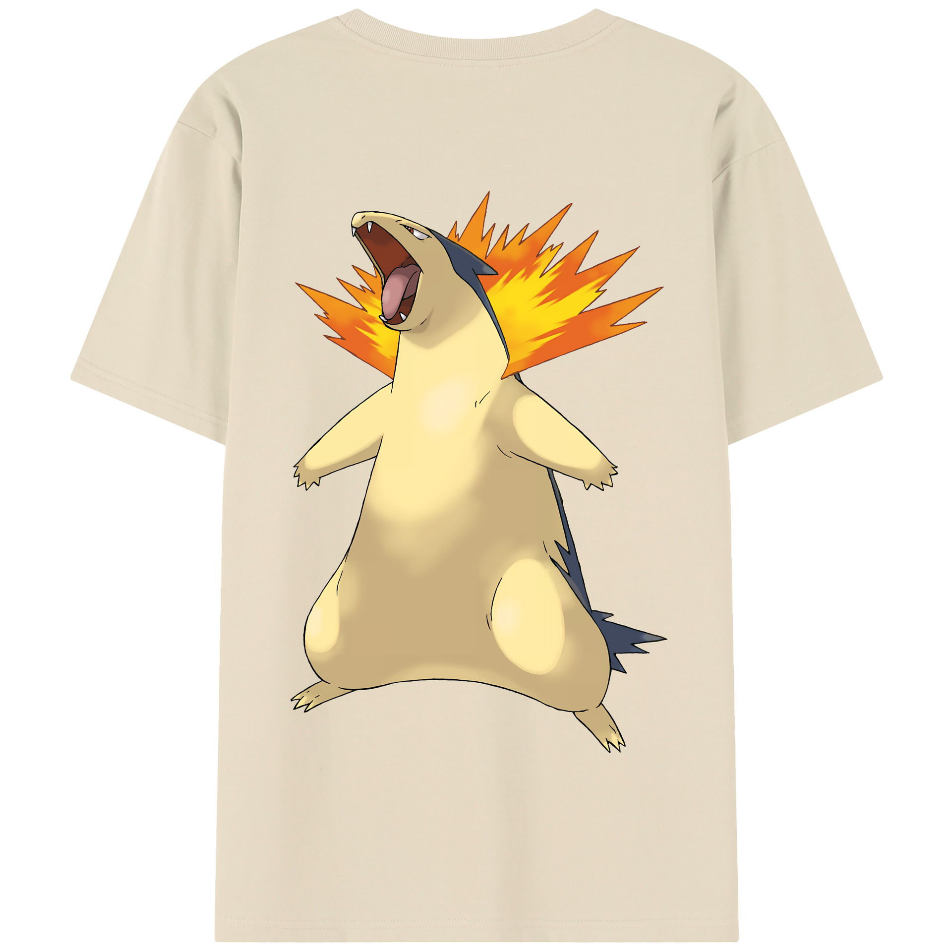 （画像用） ポケットモンスター Pokémon 綿100％半袖Tシャツ（背面プリント）