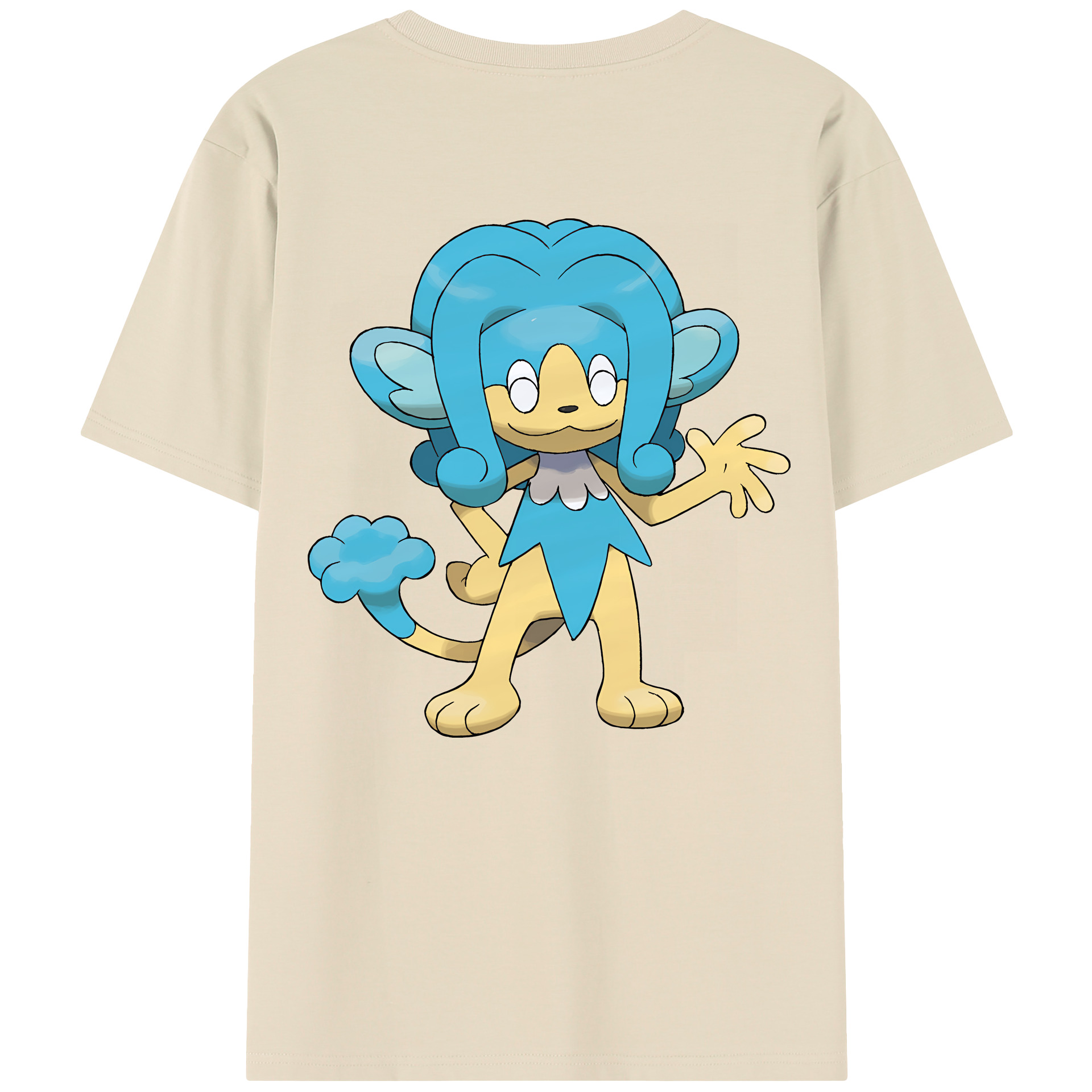 （画像用） ポケットモンスター Pokémon 綿100％半袖Tシャツ（背面プリント）