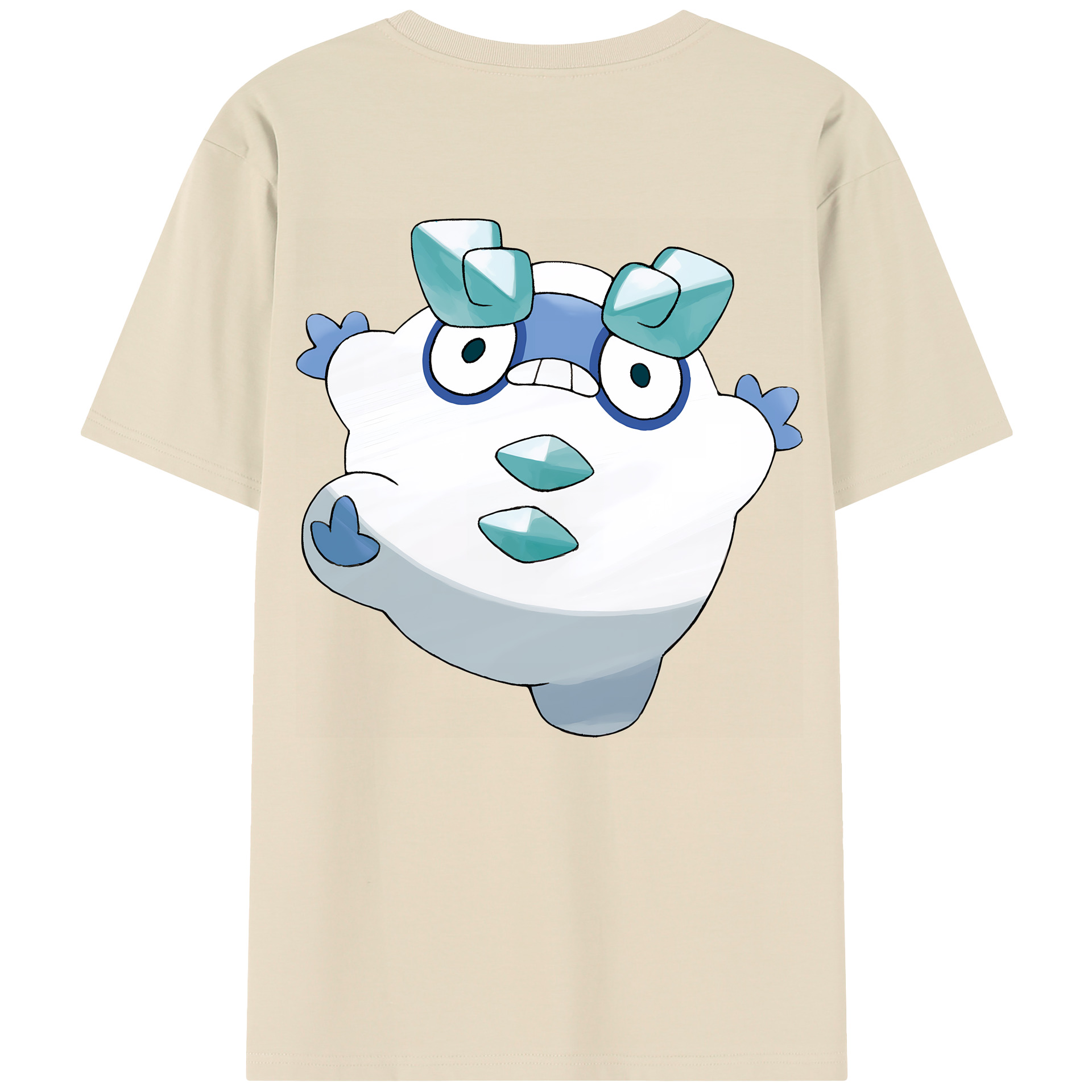 （画像用） ポケットモンスター Pokémon 綿100％半袖Tシャツ（背面プリント）