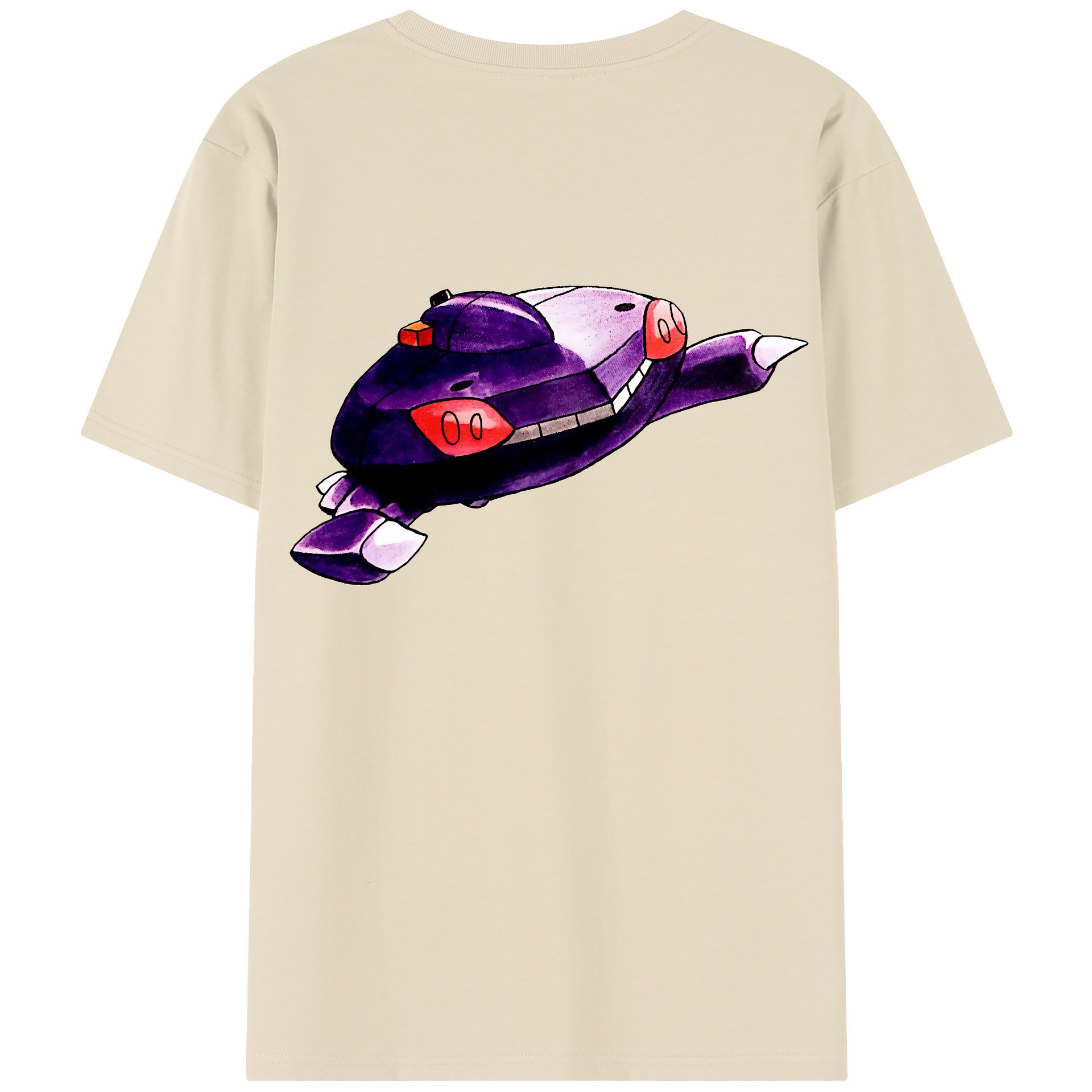 （画像用） ポケットモンスター Pokémon 綿100％半袖Tシャツ（背面プリント）