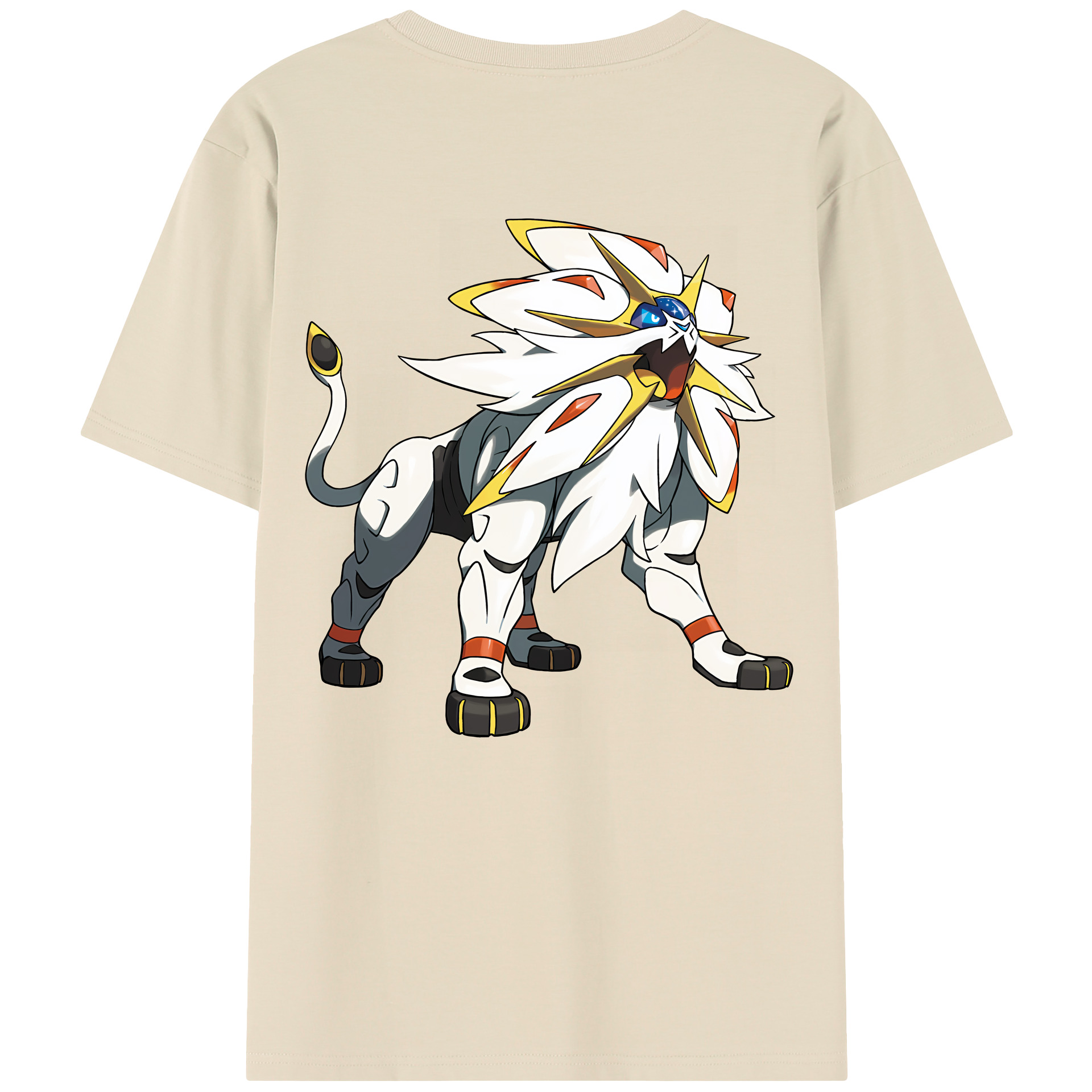 （画像用） ポケットモンスター Pokémon 綿100％半袖Tシャツ（背面プリント）
