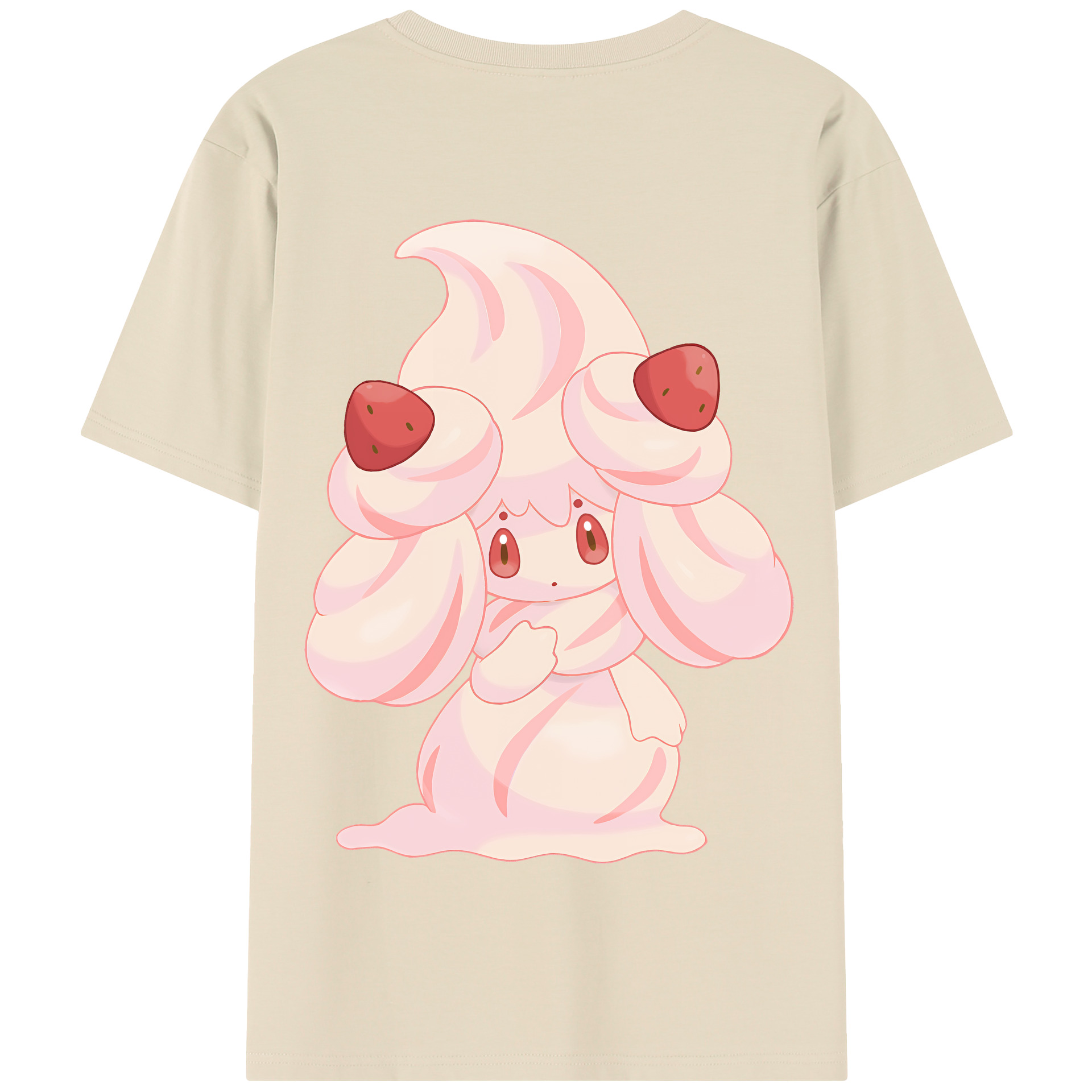（画像用） ポケットモンスター Pokémon 綿100％半袖Tシャツ（背面プリント）
