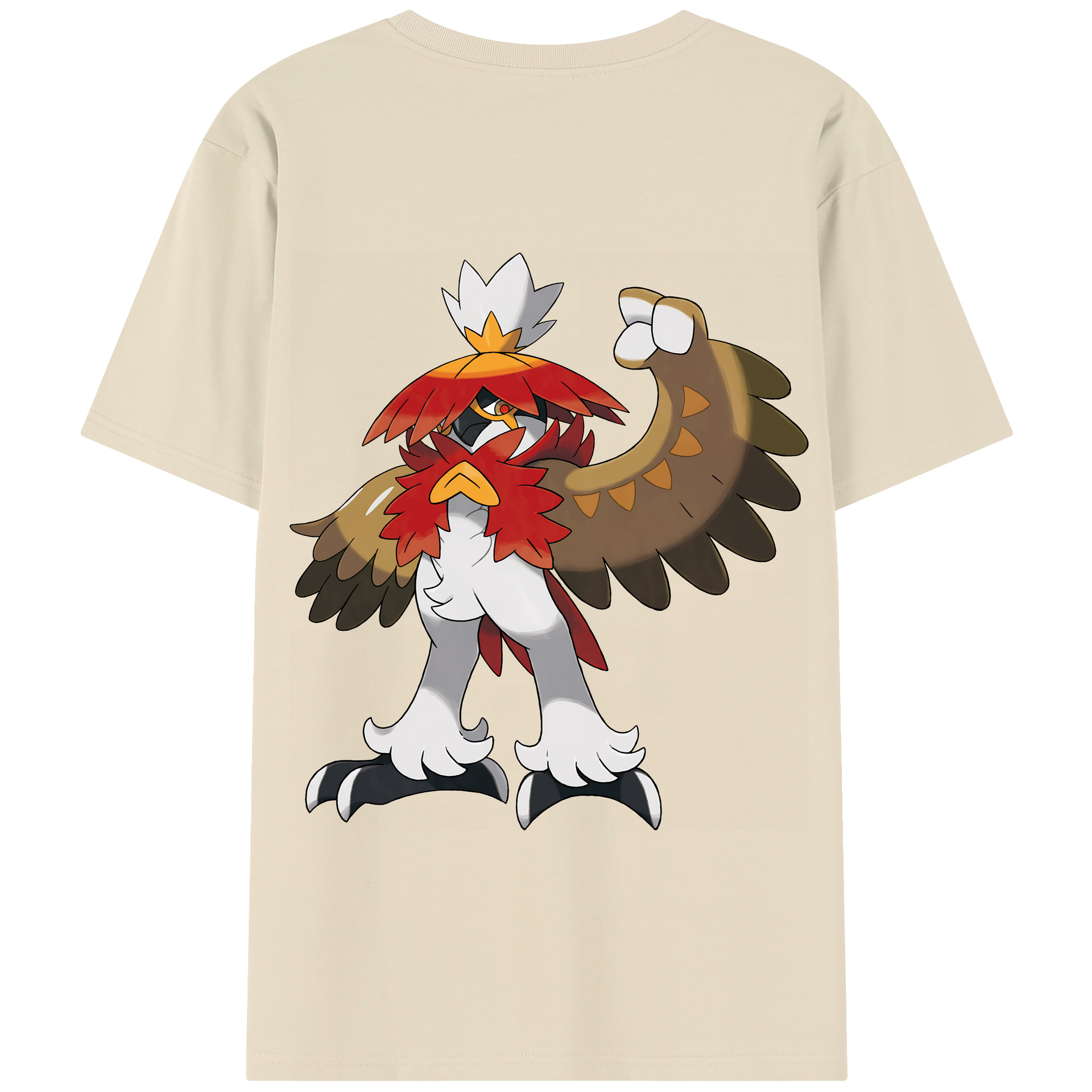 （画像用） ポケットモンスター Pokémon 綿100％半袖Tシャツ（背面プリント）