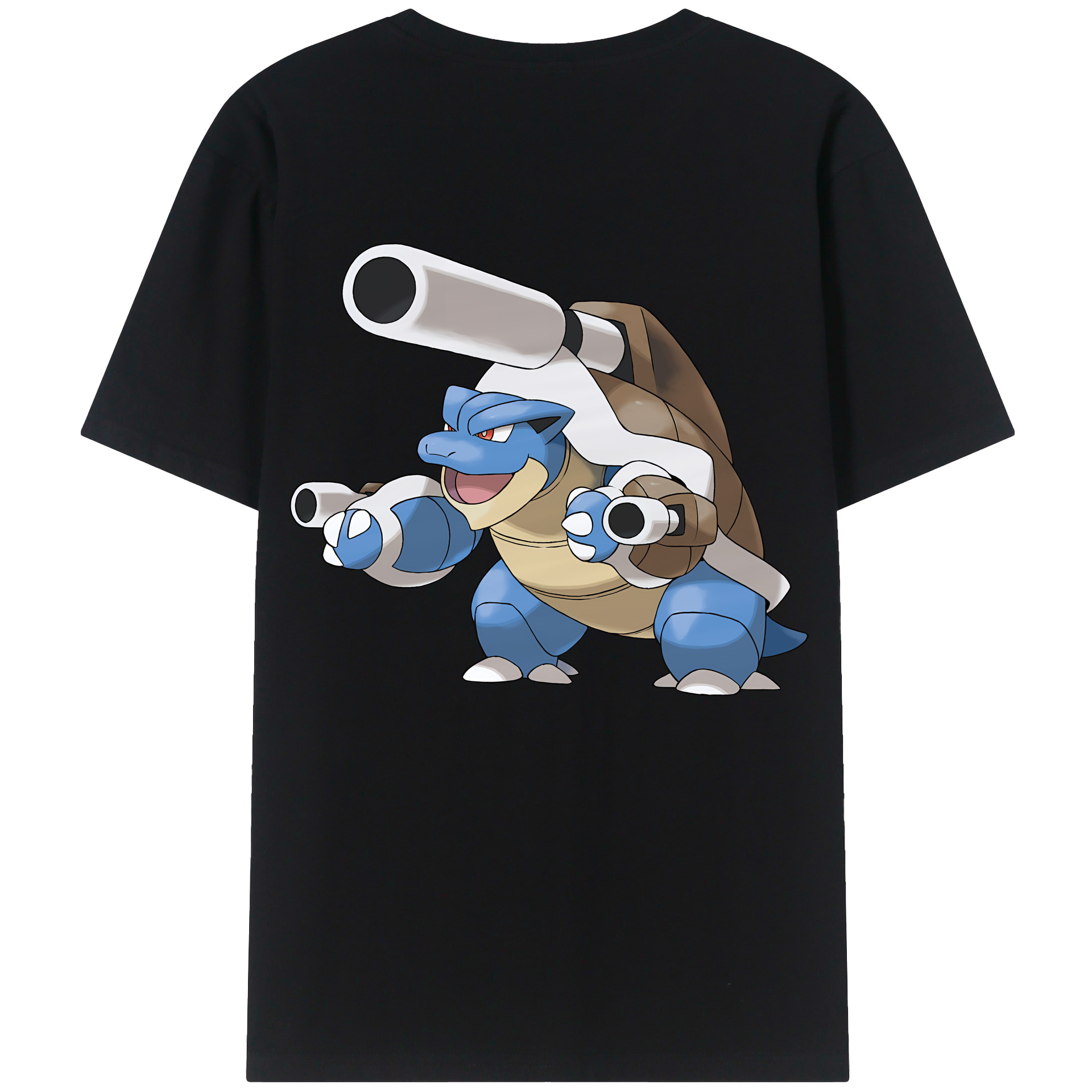 （画像用） ポケットモンスター Pokémon 綿100％半袖Tシャツ（背面プリント）