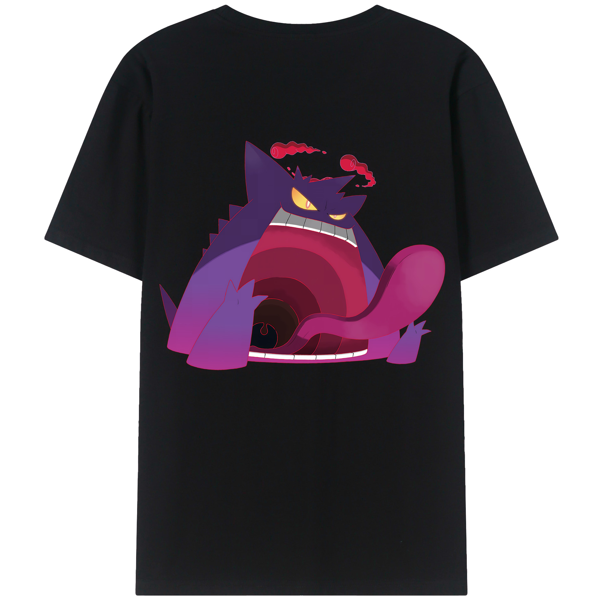 （画像用） ポケットモンスター Pokémon 綿100％半袖Tシャツ（背面プリント）