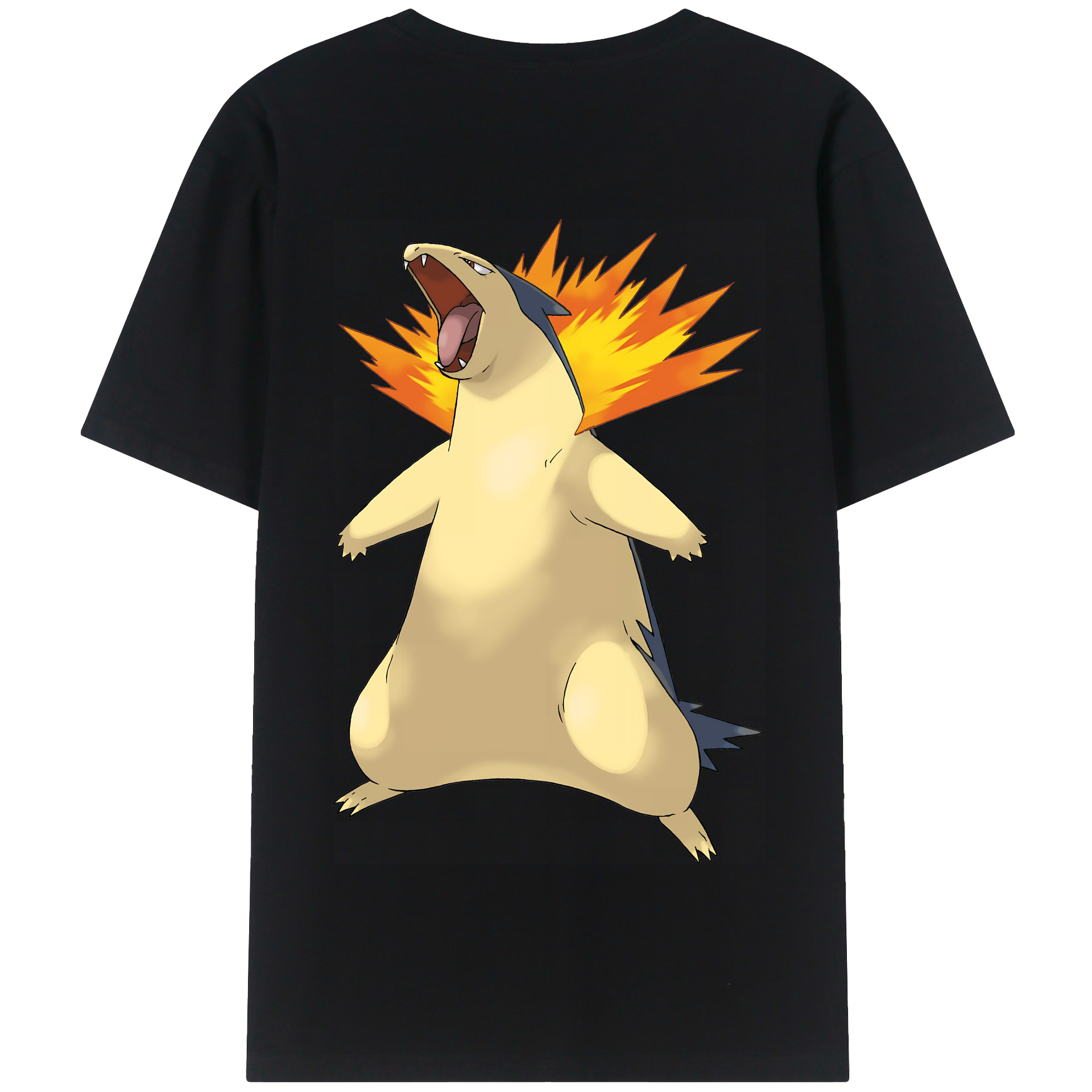 （画像用） ポケットモンスター Pokémon 綿100％半袖Tシャツ（背面プリント）