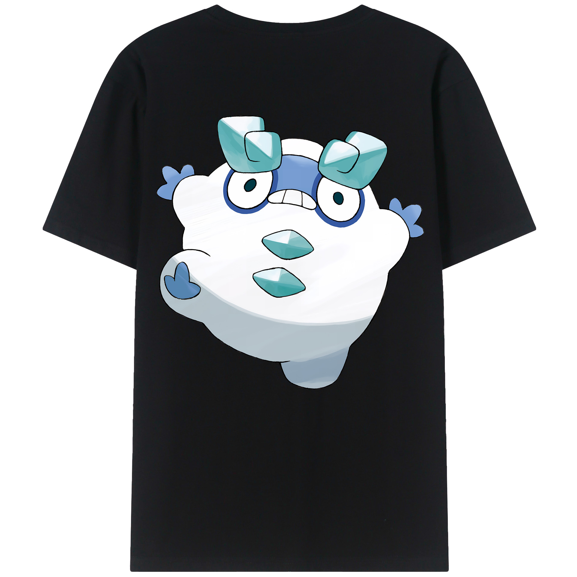 （画像用） ポケットモンスター Pokémon 綿100％半袖Tシャツ（背面プリント）