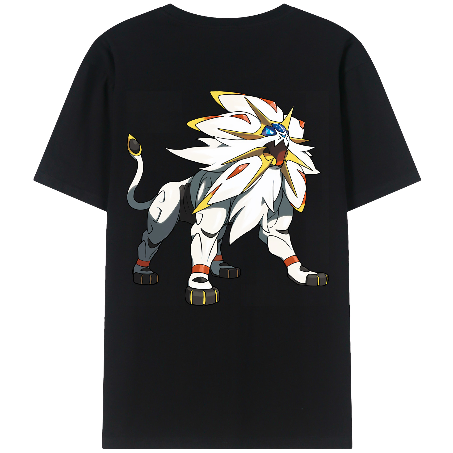 （画像用） ポケットモンスター Pokémon 綿100％半袖Tシャツ（背面プリント）