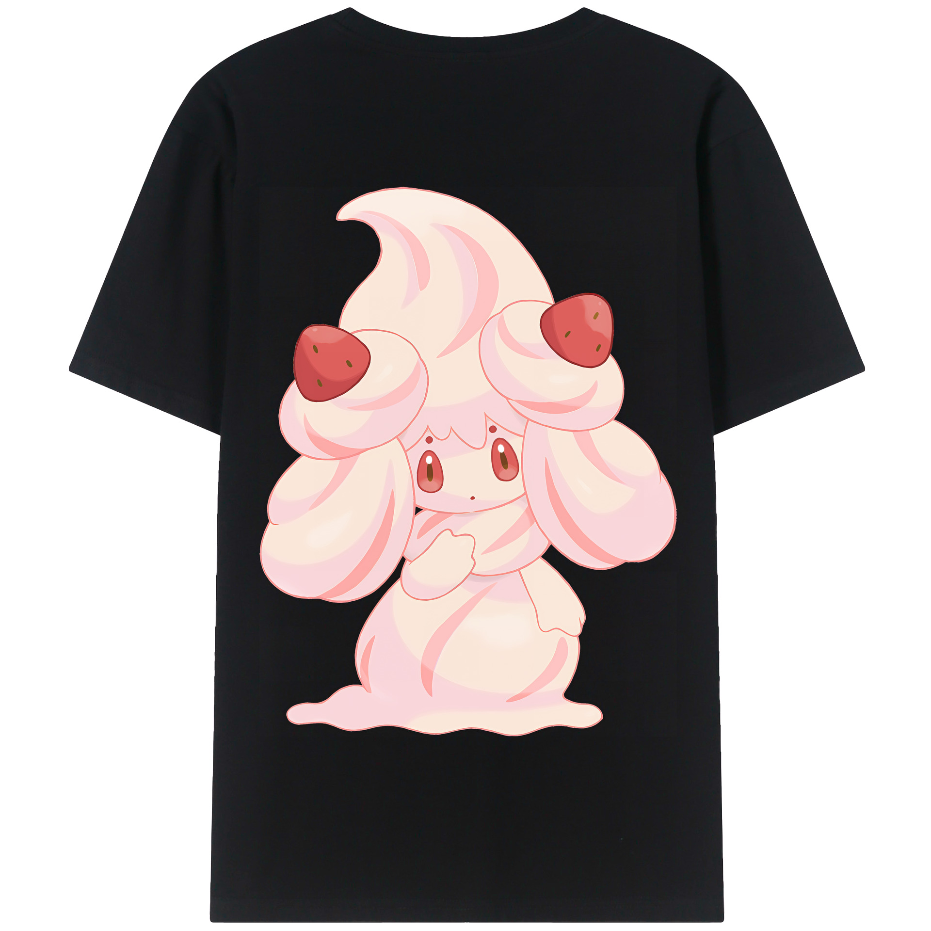 （画像用） ポケットモンスター Pokémon 綿100％半袖Tシャツ（背面プリント）
