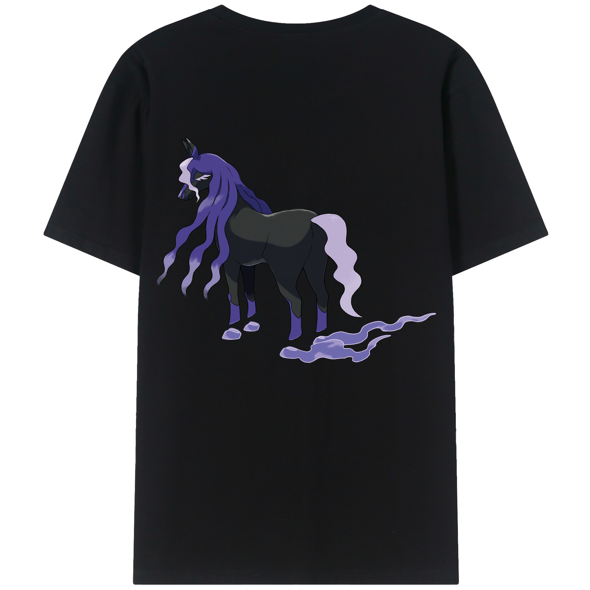（画像用） ポケットモンスター Pokémon 綿100％半袖Tシャツ（背面プリント）