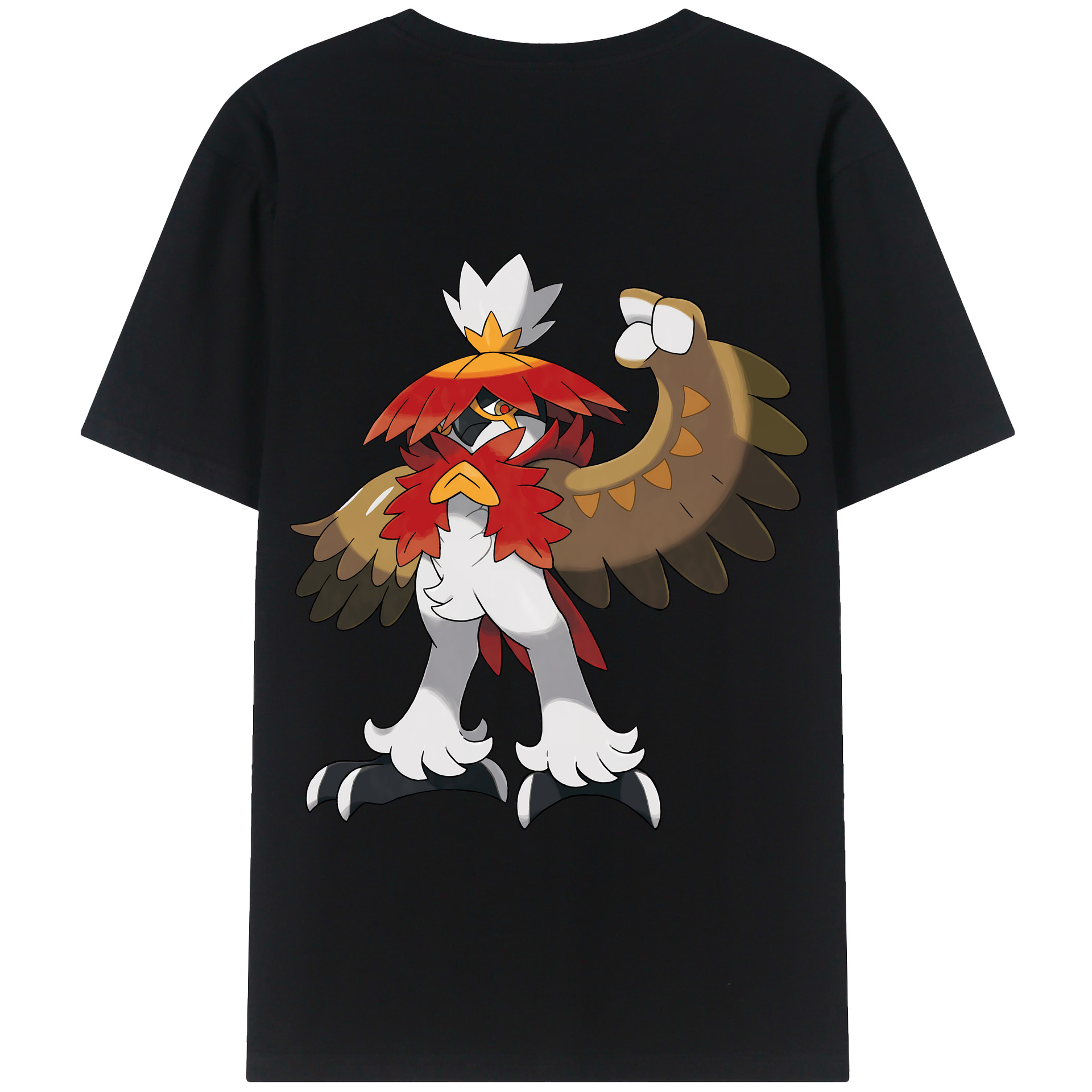 （画像用） ポケットモンスター Pokémon 綿100％半袖Tシャツ（背面プリント）