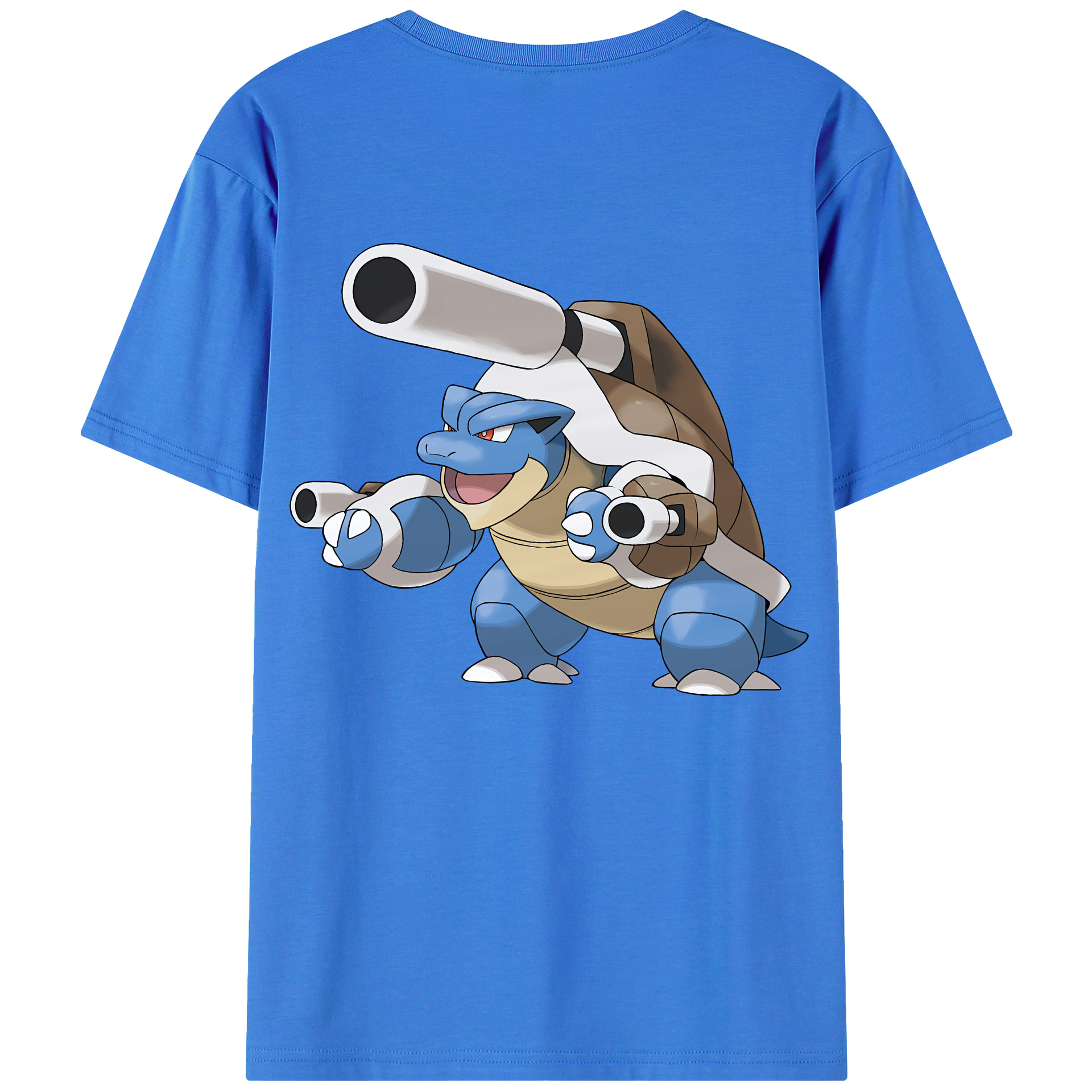 （画像用） ポケットモンスター Pokémon 綿100％半袖Tシャツ（背面プリント）
