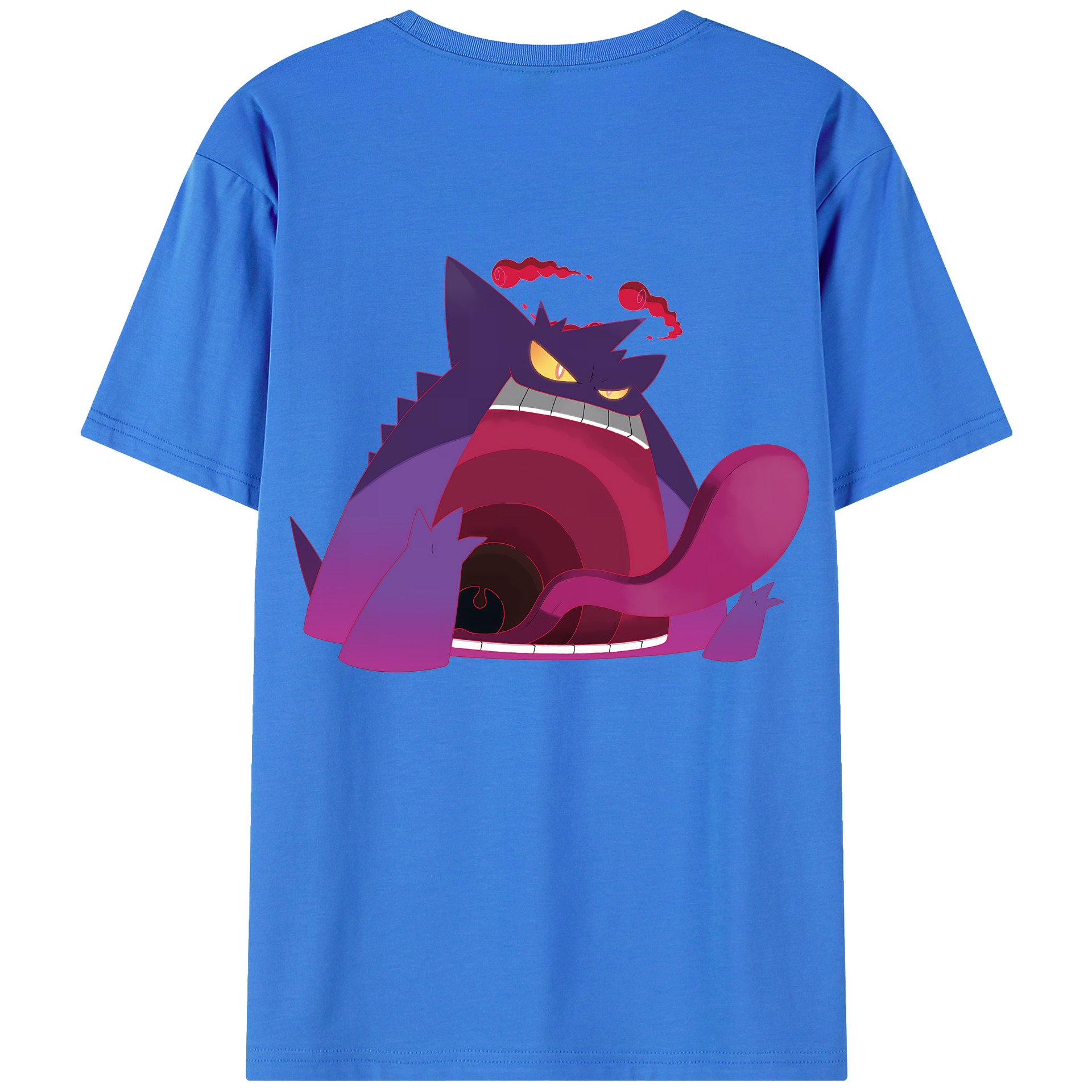 （画像用） ポケットモンスター Pokémon 綿100％半袖Tシャツ（背面プリント）