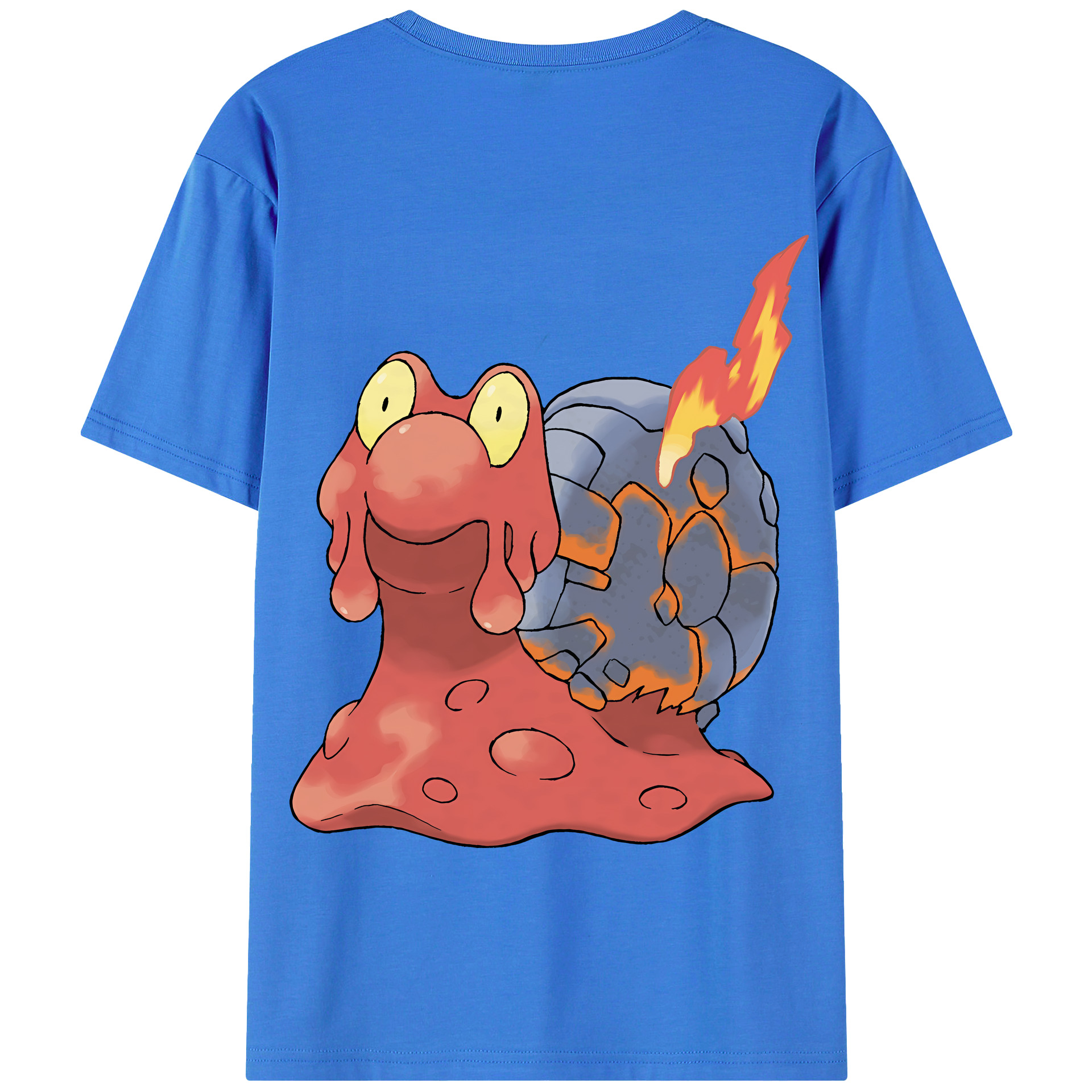 （画像用） ポケットモンスター Pokémon 綿100％半袖Tシャツ（背面プリント）