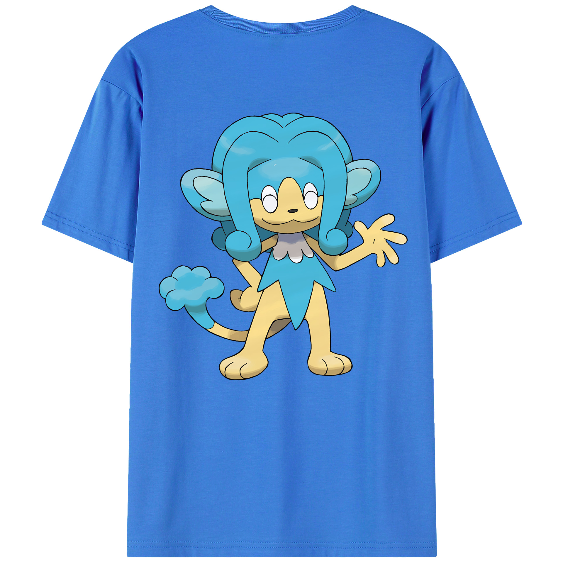 （画像用） ポケットモンスター Pokémon 綿100％半袖Tシャツ（背面プリント）
