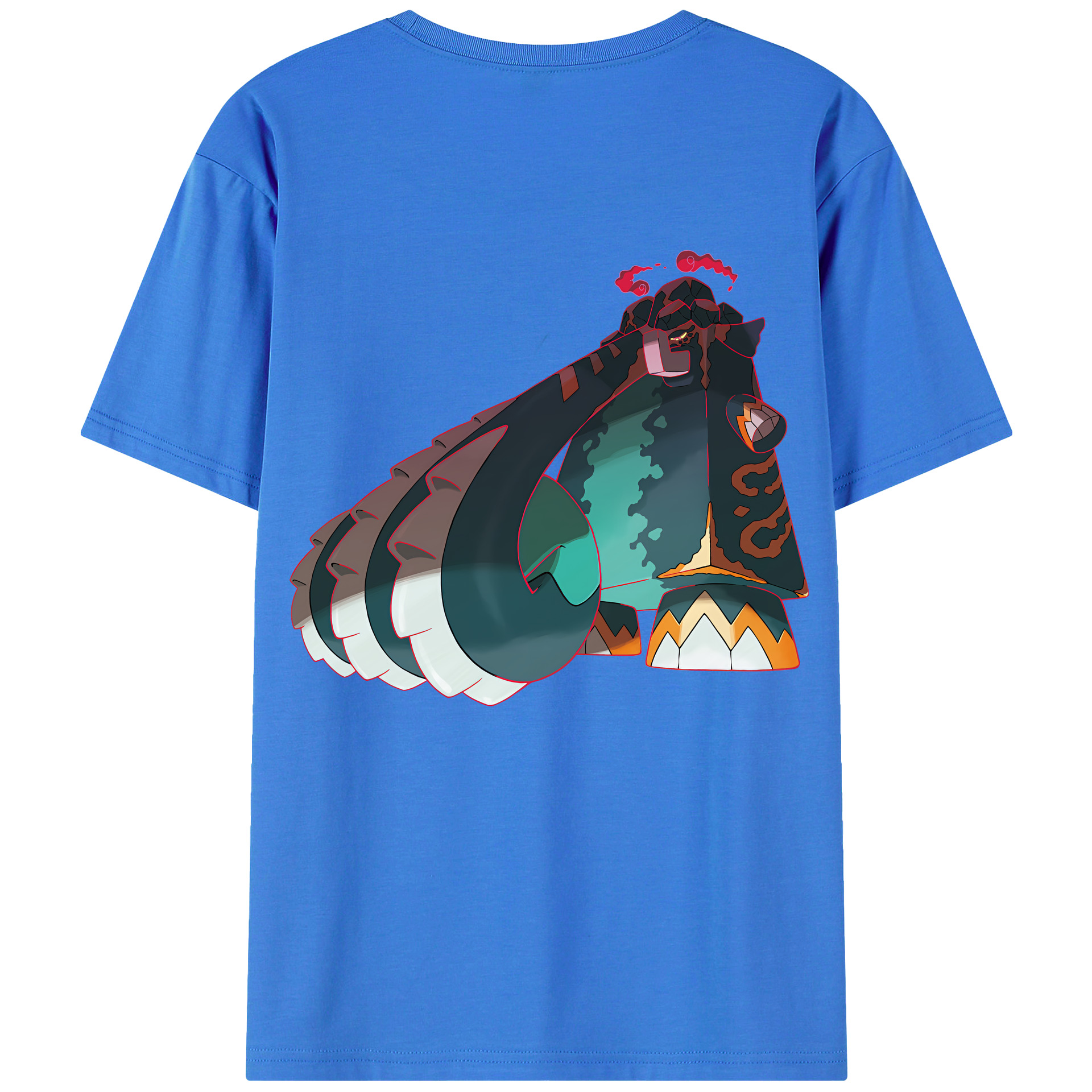 （画像用） ポケットモンスター Pokémon 綿100％半袖Tシャツ（背面プリント）