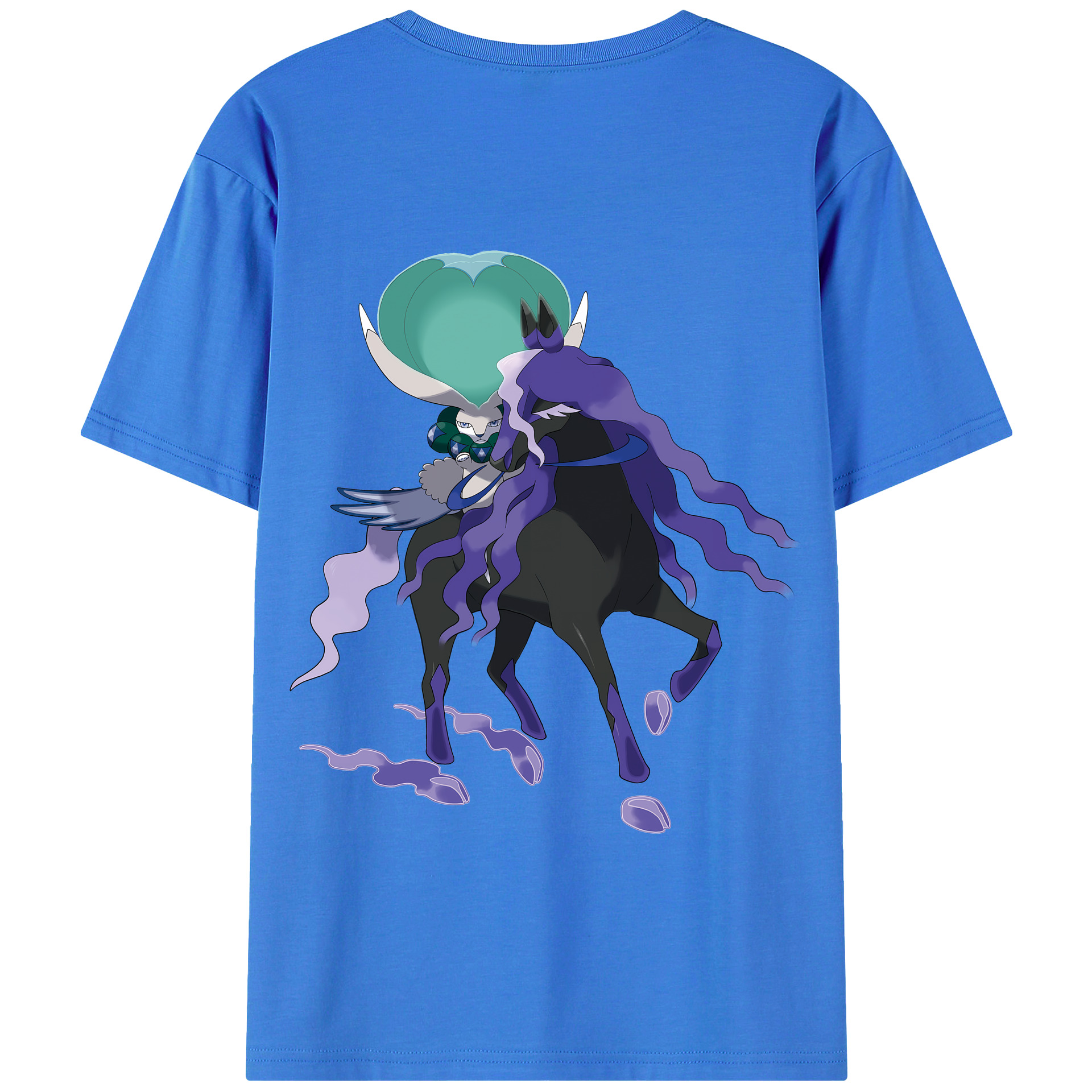 （画像用） ポケットモンスター Pokémon 綿100％半袖Tシャツ（背面プリント）