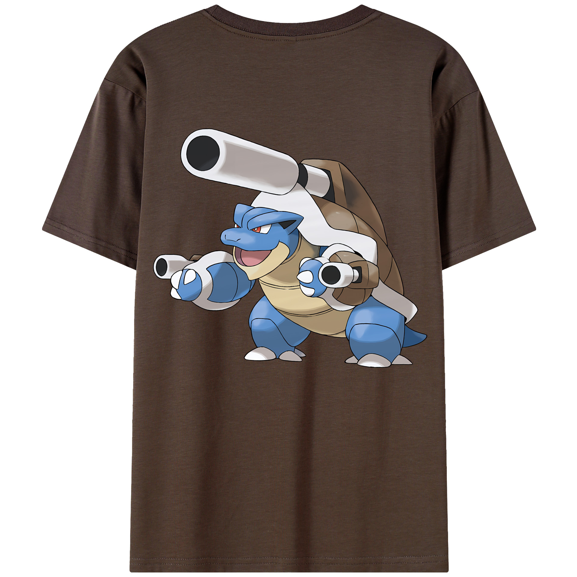 （画像用） ポケットモンスター Pokémon 綿100％半袖Tシャツ（背面プリント）