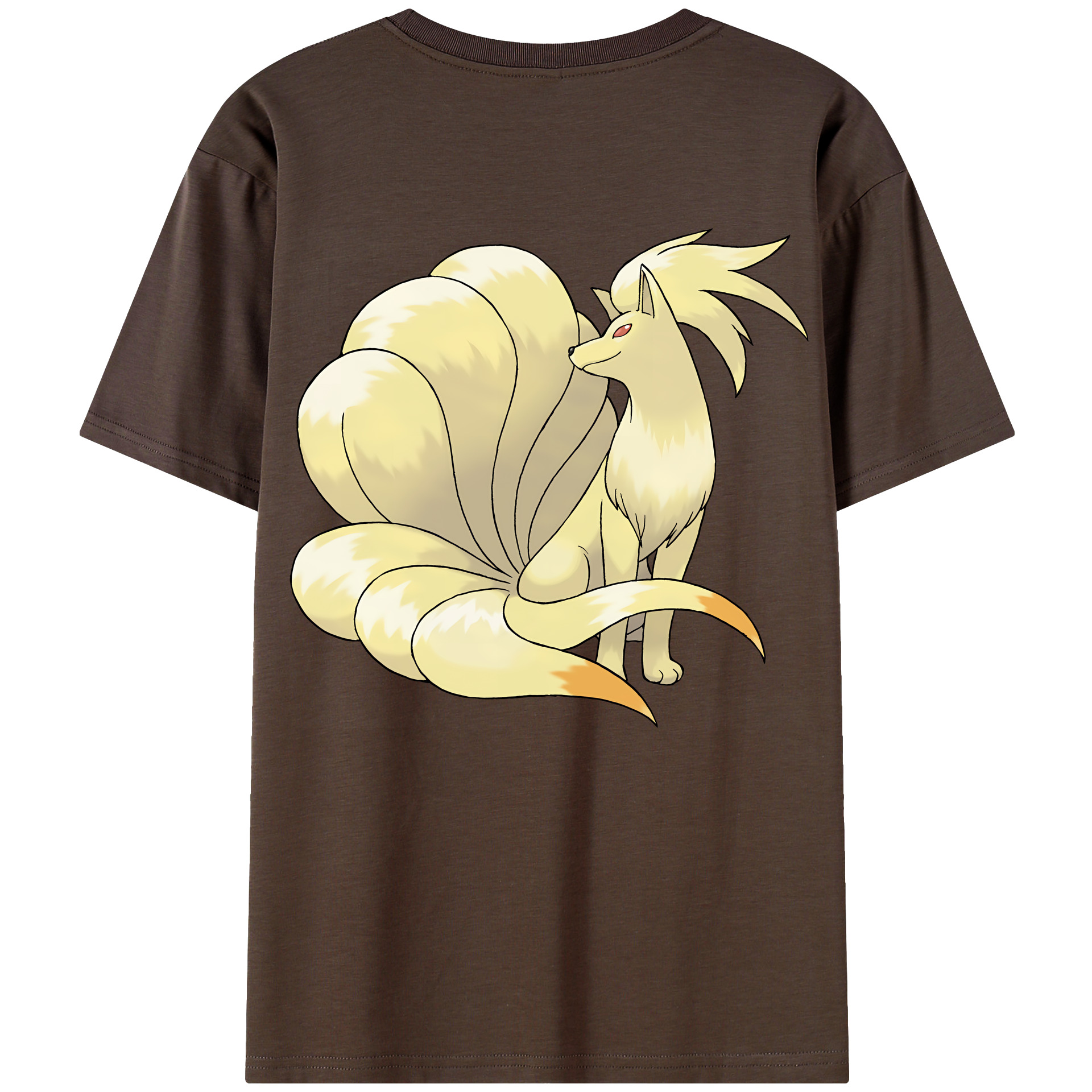 （画像用） ポケットモンスター Pokémon 綿100％半袖Tシャツ（背面プリント）