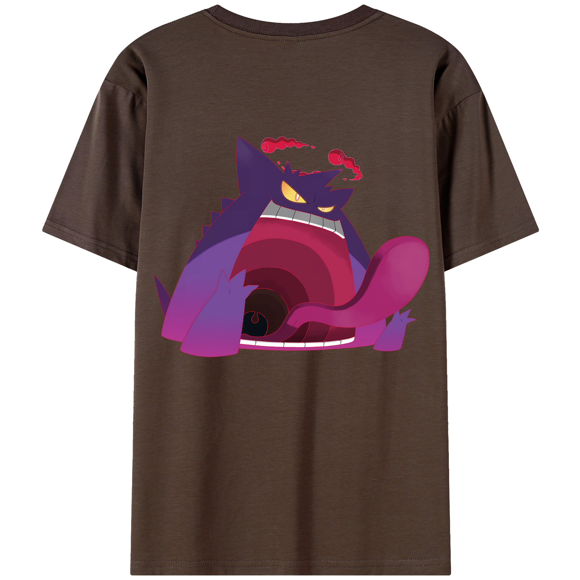 （画像用） ポケットモンスター Pokémon 綿100％半袖Tシャツ（背面プリント）
