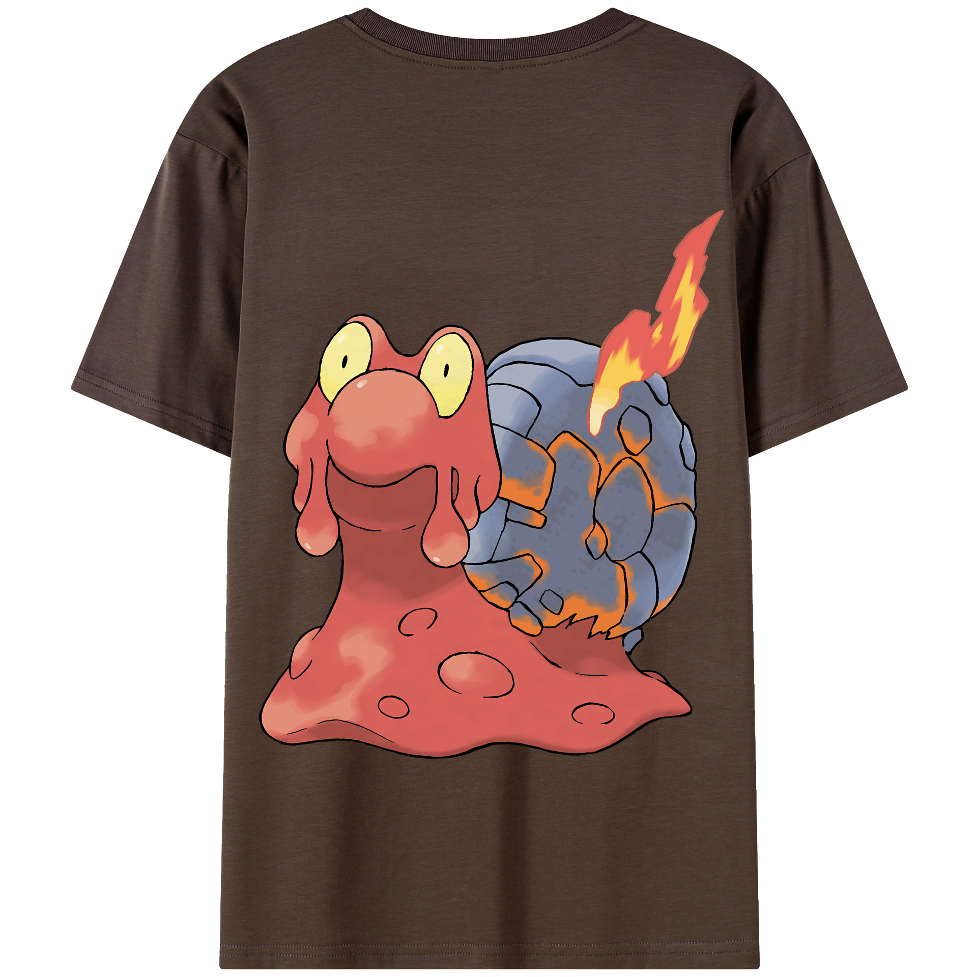 （画像用） ポケットモンスター Pokémon 綿100％半袖Tシャツ（背面プリント）