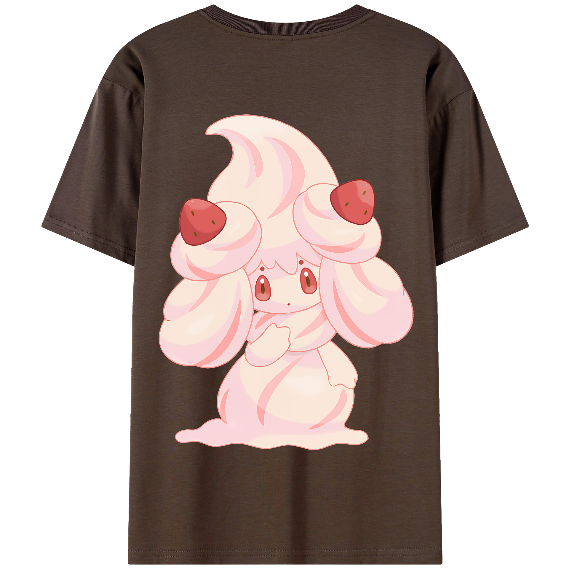 （画像用） ポケットモンスター Pokémon 綿100％半袖Tシャツ（背面プリント）