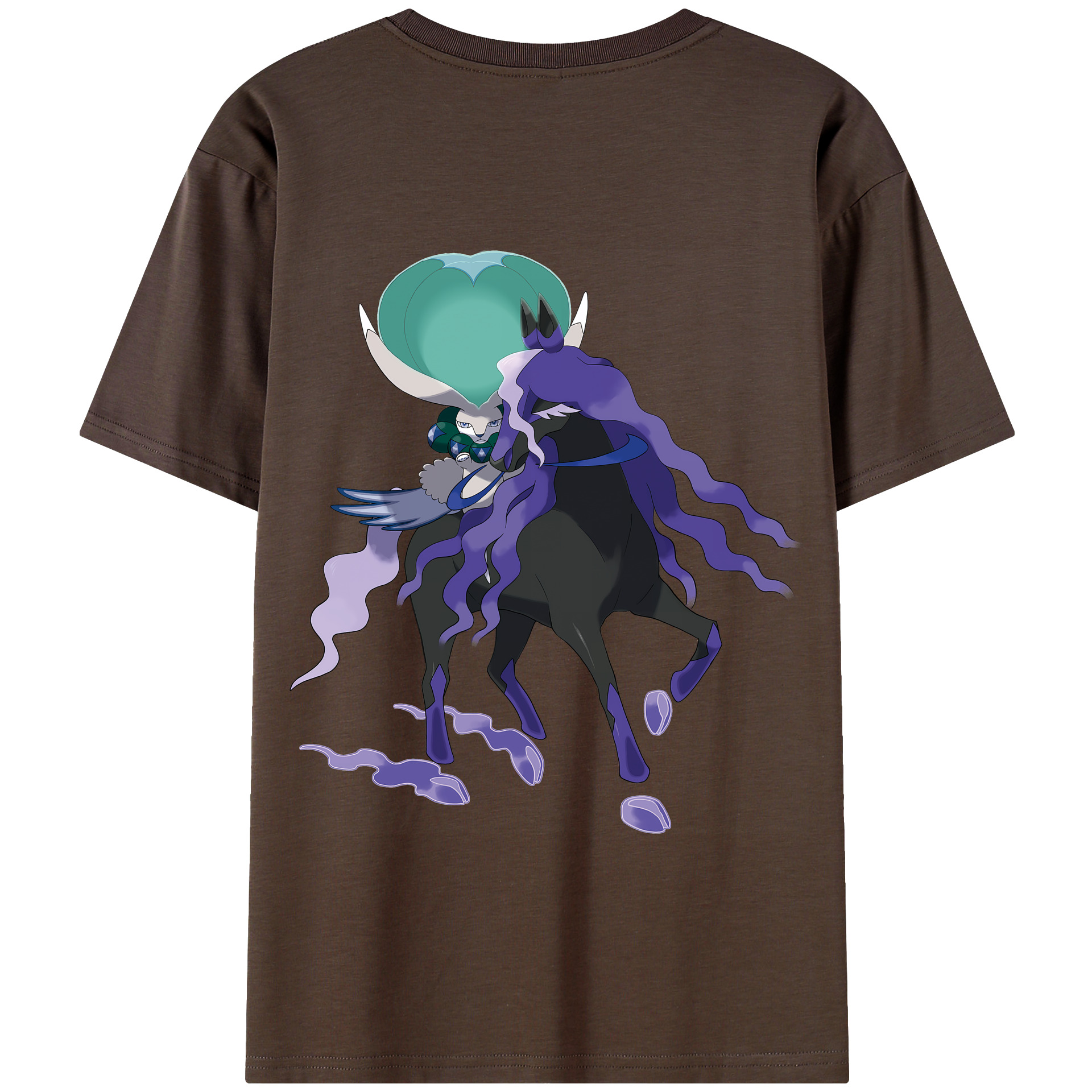 （画像用） ポケットモンスター Pokémon 綿100％半袖Tシャツ（背面プリント）