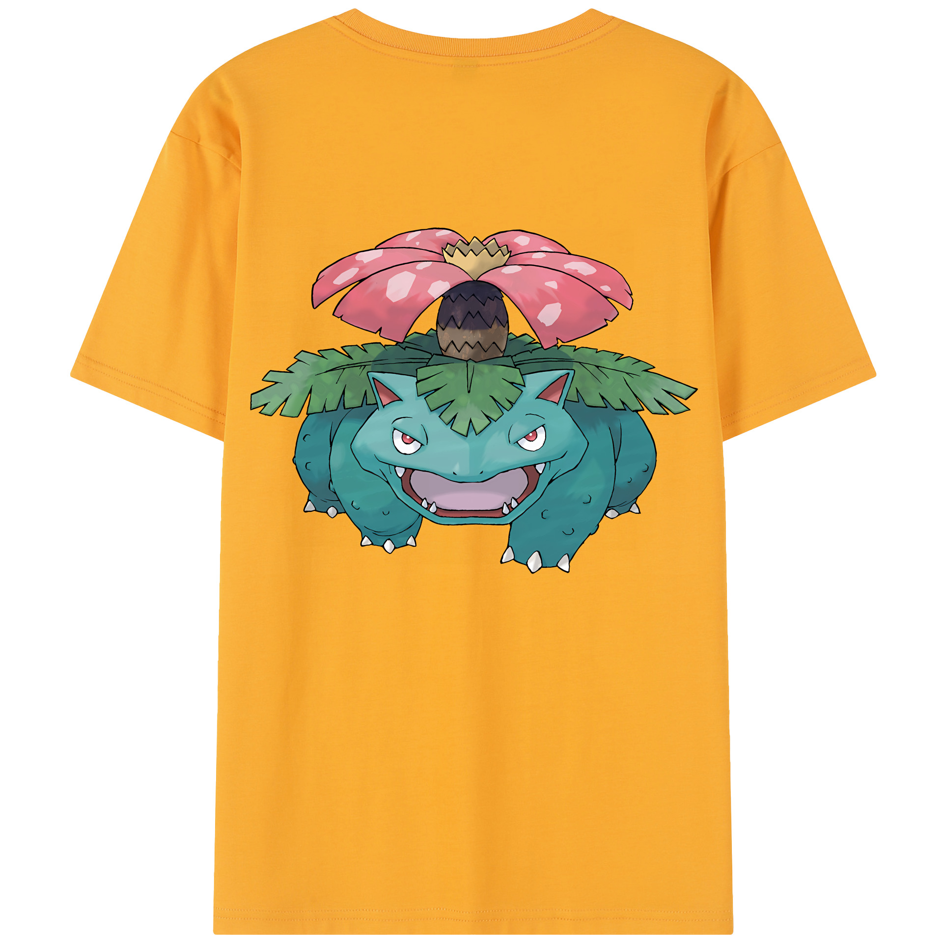 （画像用） ポケットモンスター Pokémon 綿100％半袖Tシャツ（背面プリント）