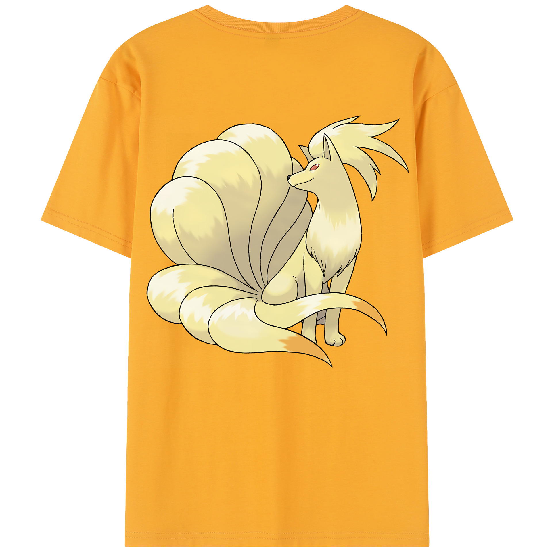 （画像用） ポケットモンスター Pokémon 綿100％半袖Tシャツ（背面プリント）