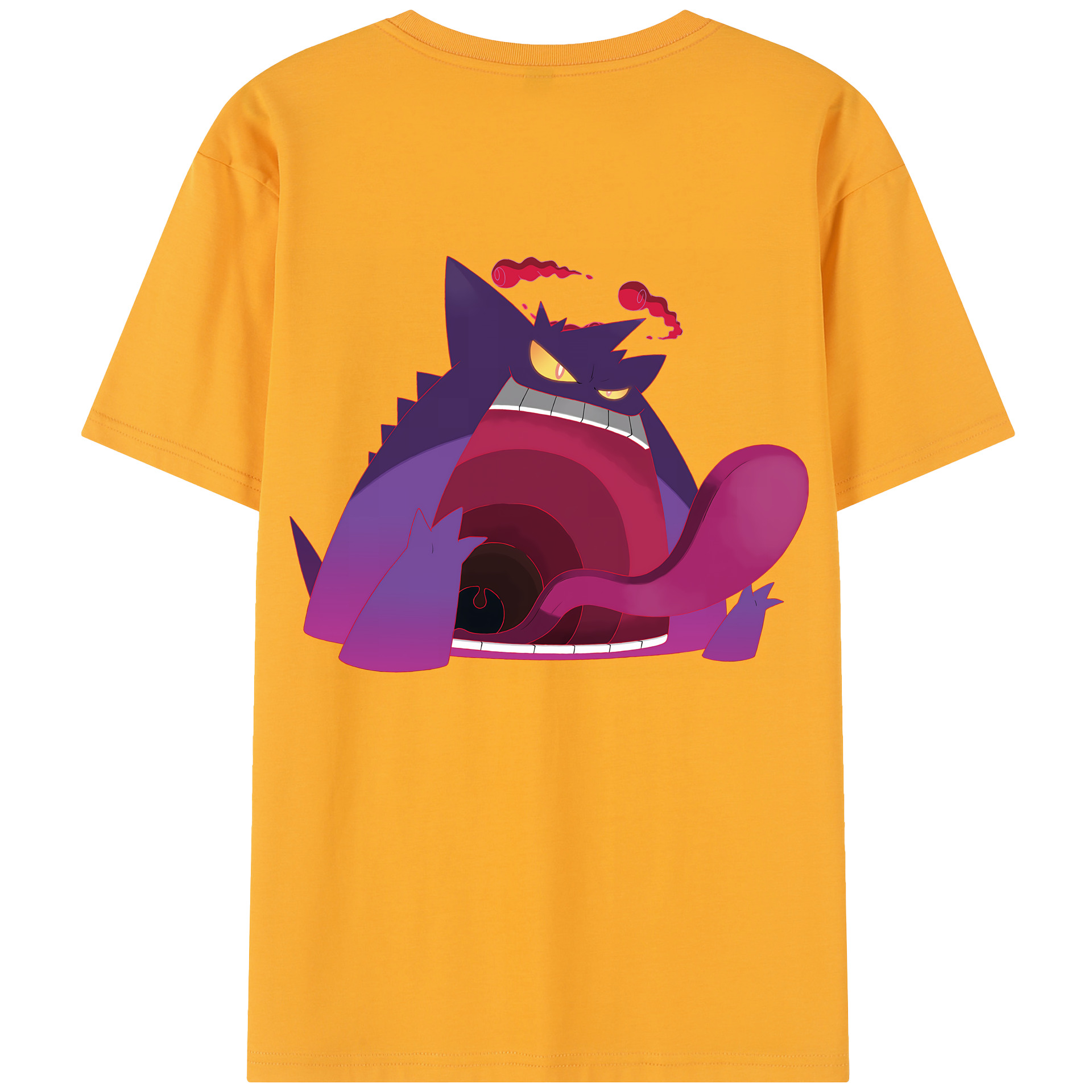 （画像用） ポケットモンスター Pokémon 綿100％半袖Tシャツ（背面プリント）