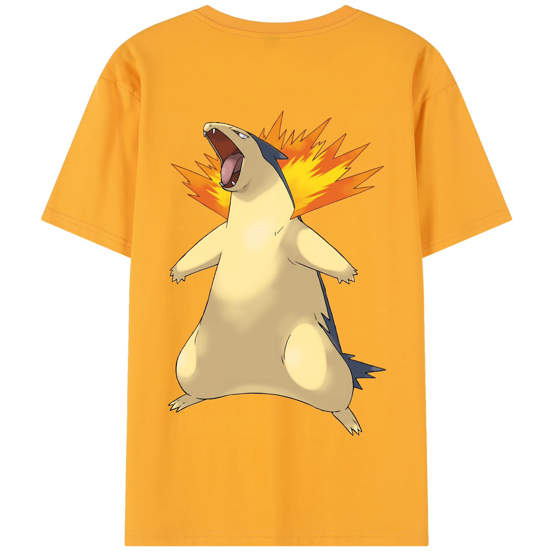 （画像用） ポケットモンスター Pokémon 綿100％半袖Tシャツ（背面プリント）