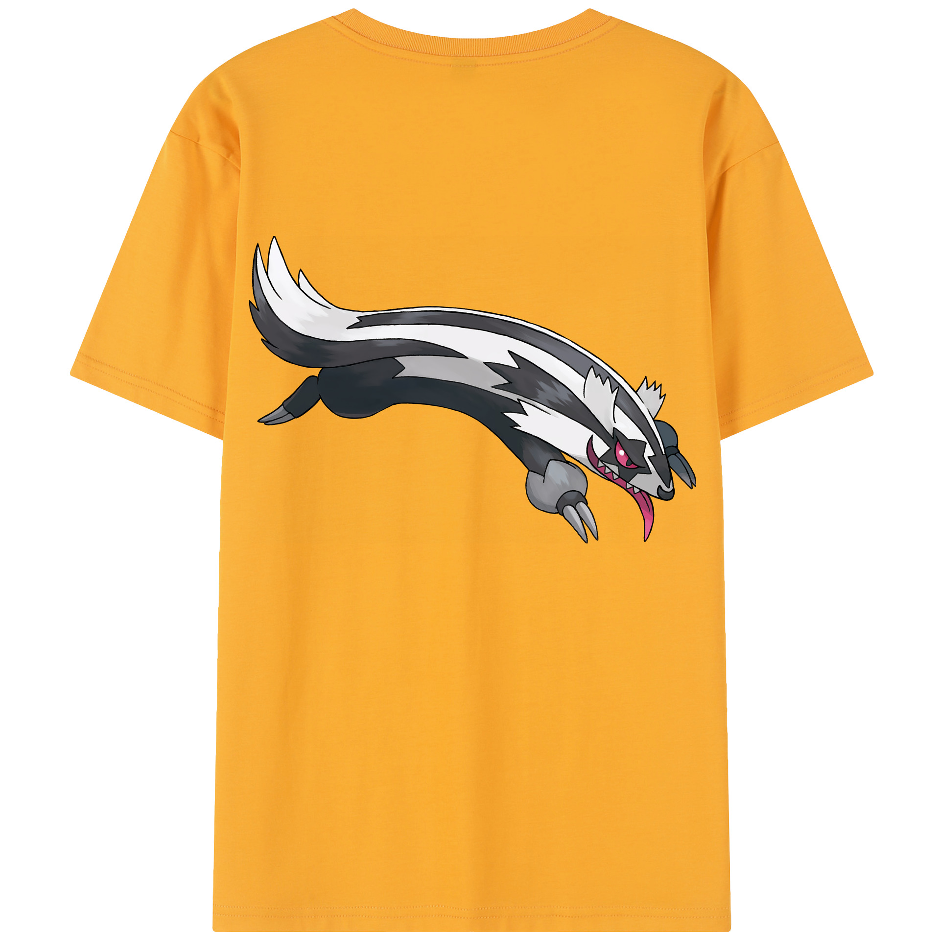 （画像用） ポケットモンスター Pokémon 綿100％半袖Tシャツ（背面プリント）