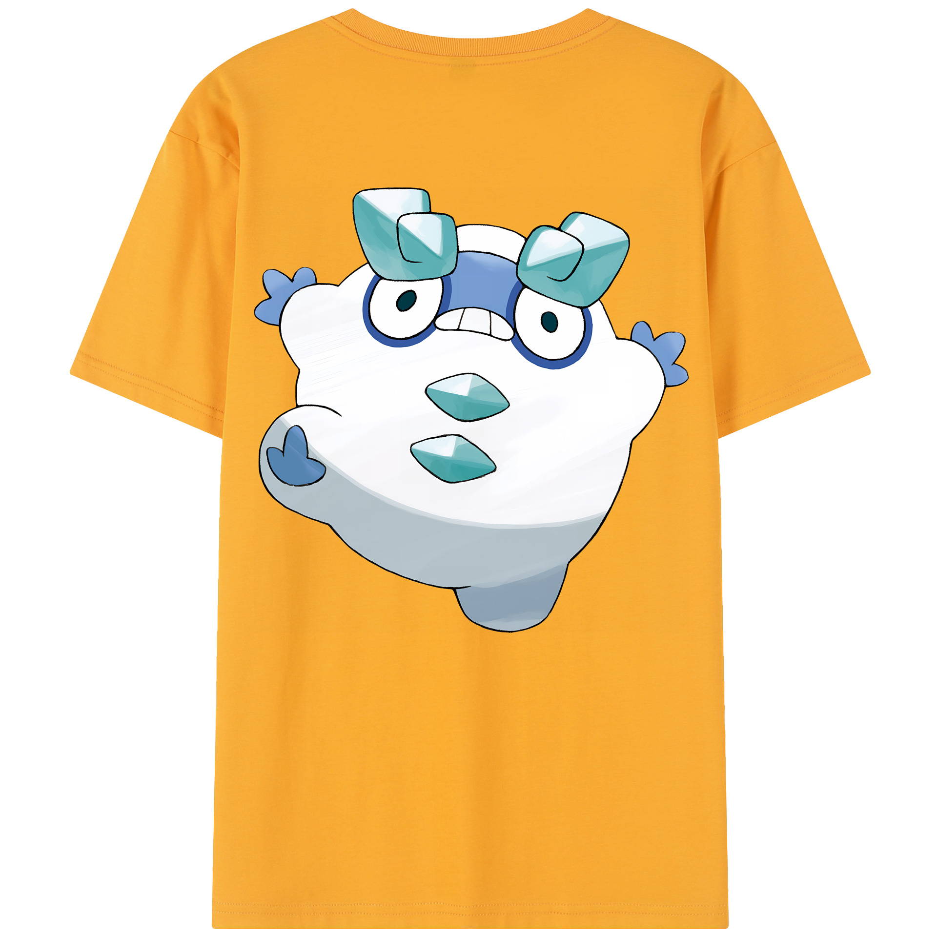 （画像用） ポケットモンスター Pokémon 綿100％半袖Tシャツ（背面プリント）