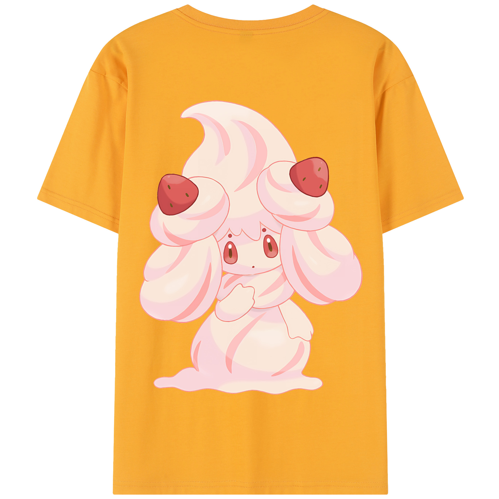 （画像用） ポケットモンスター Pokémon 綿100％半袖Tシャツ（背面プリント）