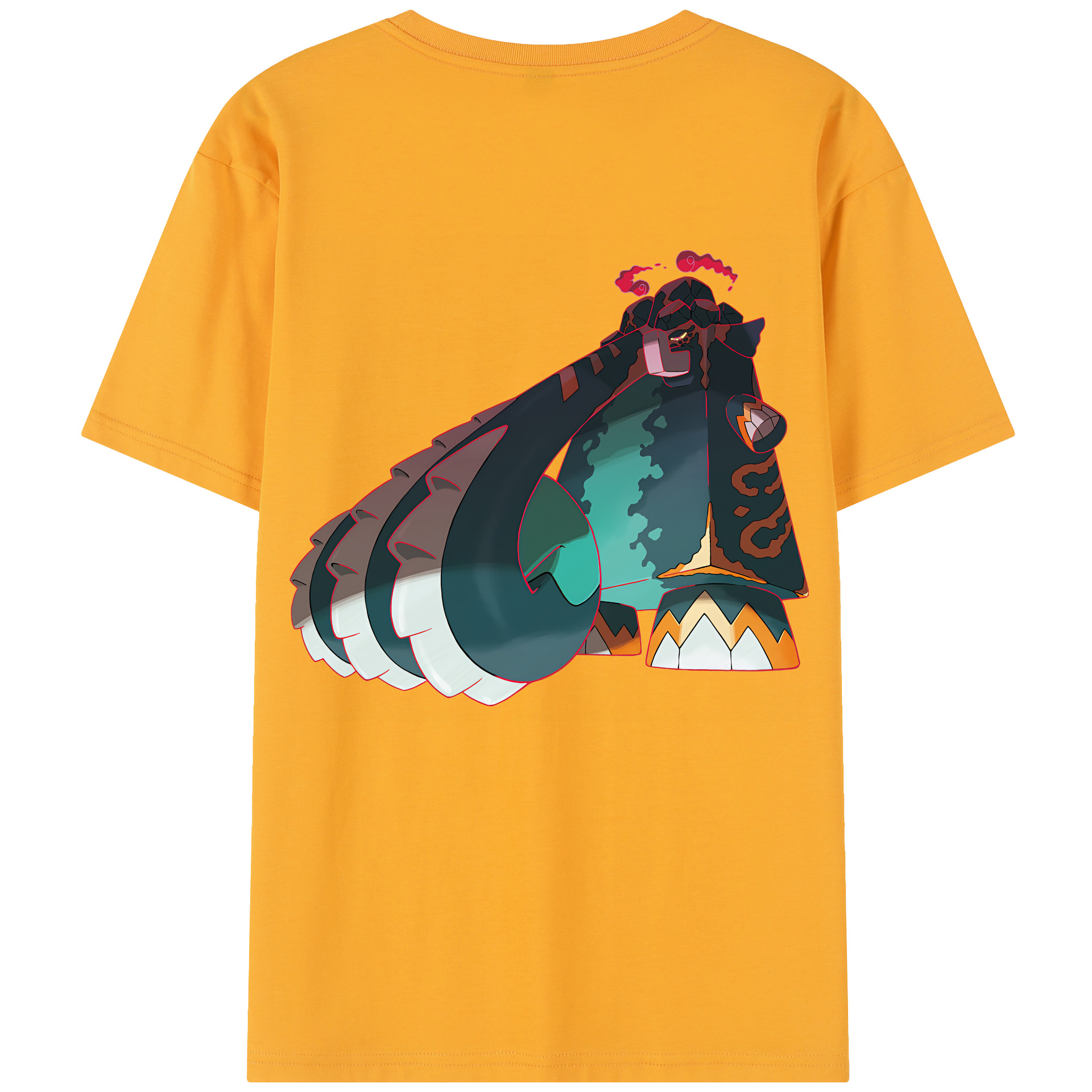 （画像用） ポケットモンスター Pokémon 綿100％半袖Tシャツ（背面プリント）