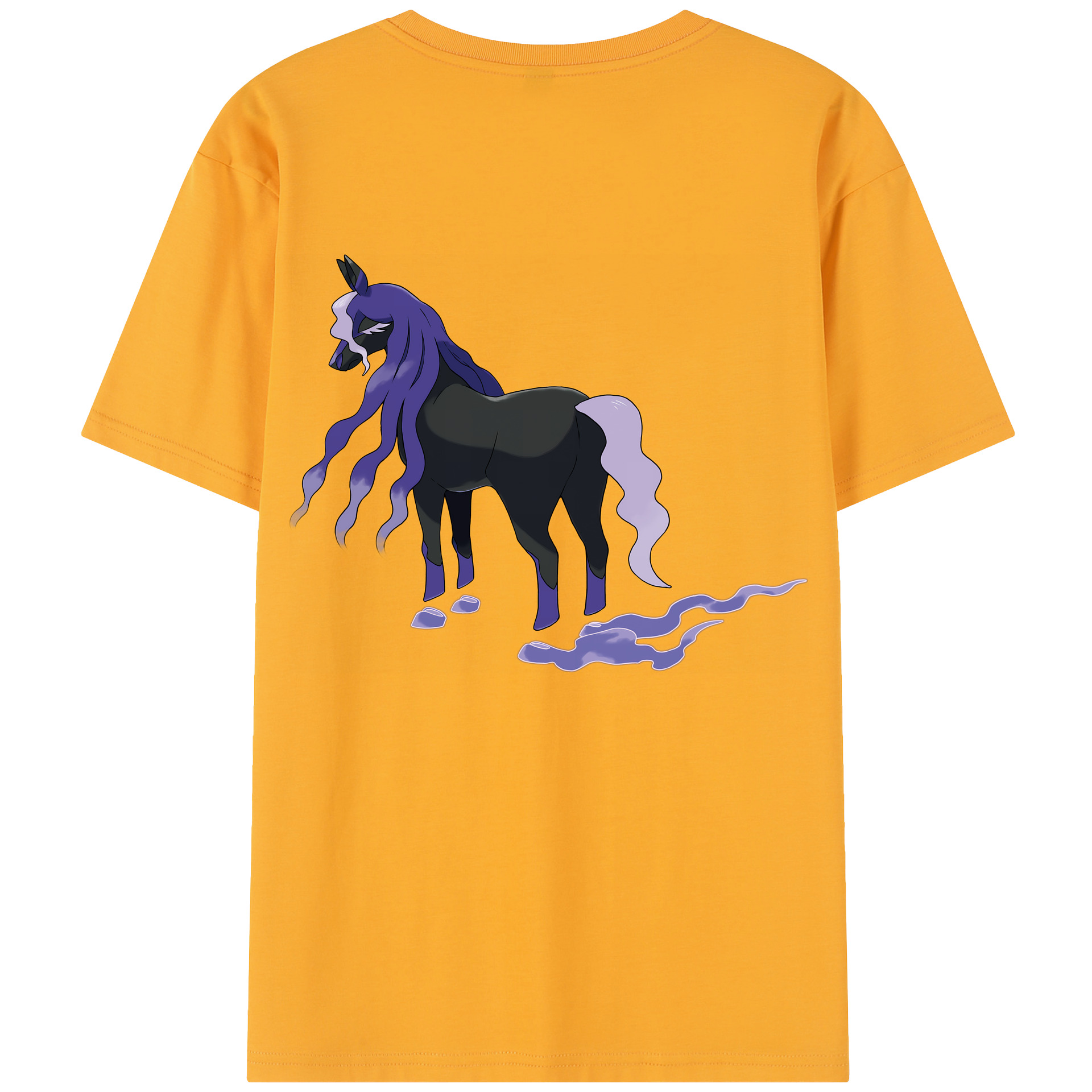 （画像用） ポケットモンスター Pokémon 綿100％半袖Tシャツ（背面プリント）