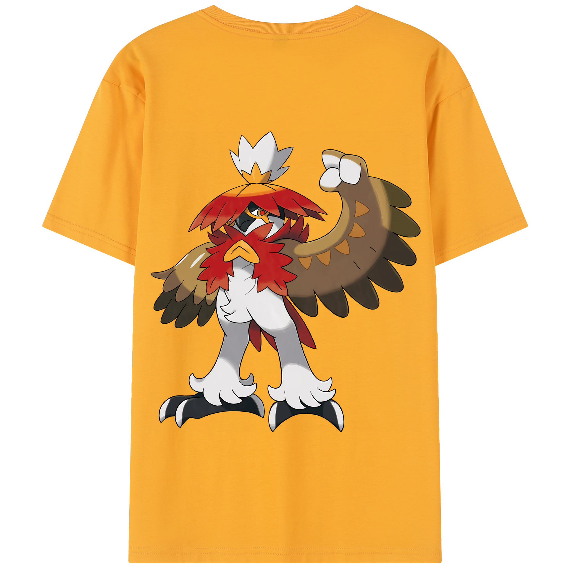 （画像用） ポケットモンスター Pokémon 綿100％半袖Tシャツ（背面プリント）