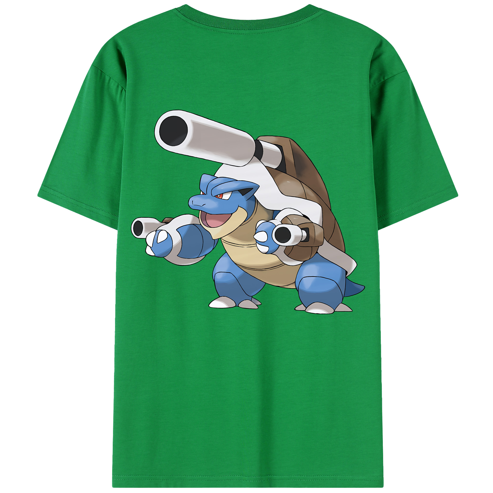 （画像用） ポケットモンスター Pokémon 綿100％半袖Tシャツ（背面プリント）