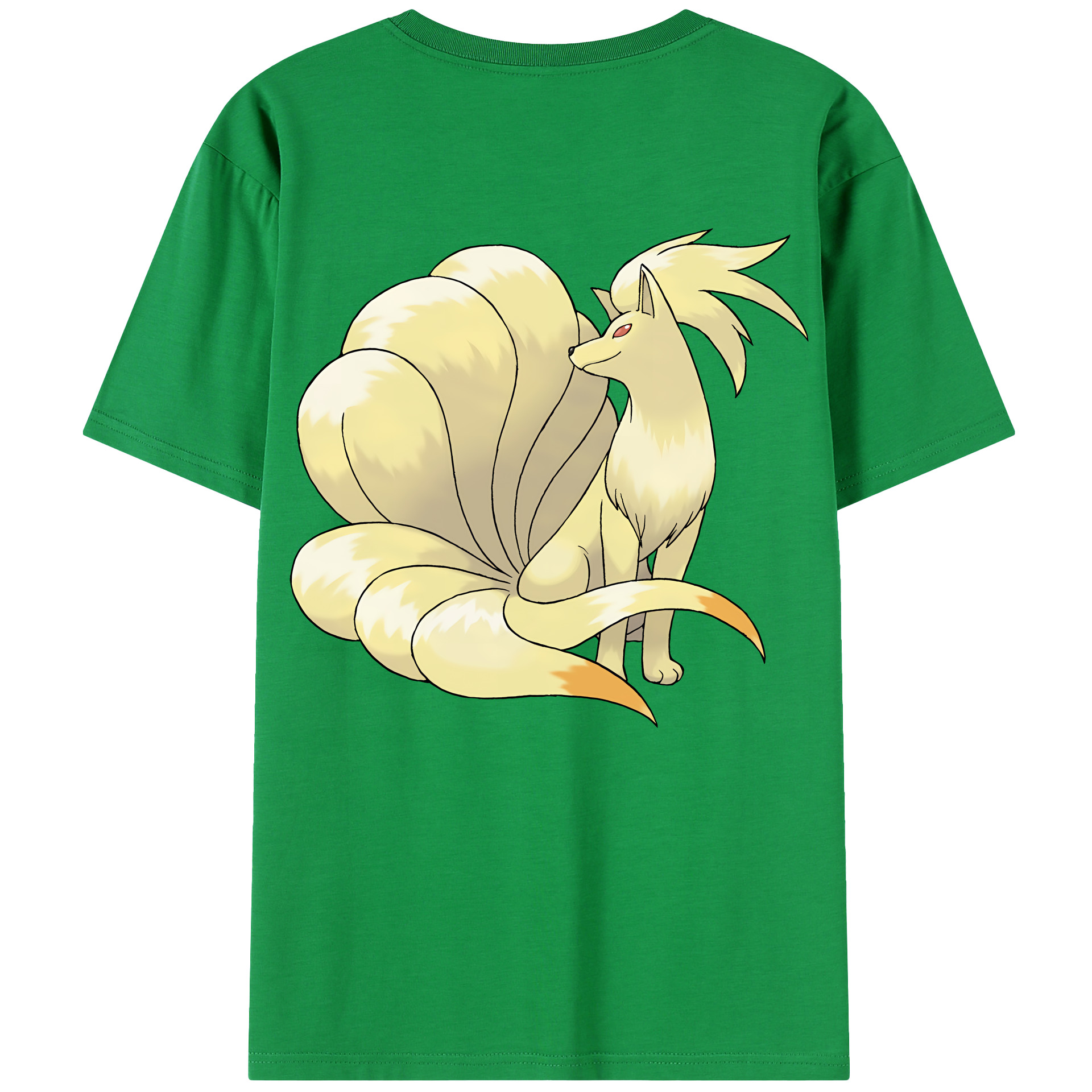 （画像用） ポケットモンスター Pokémon 綿100％半袖Tシャツ（背面プリント）