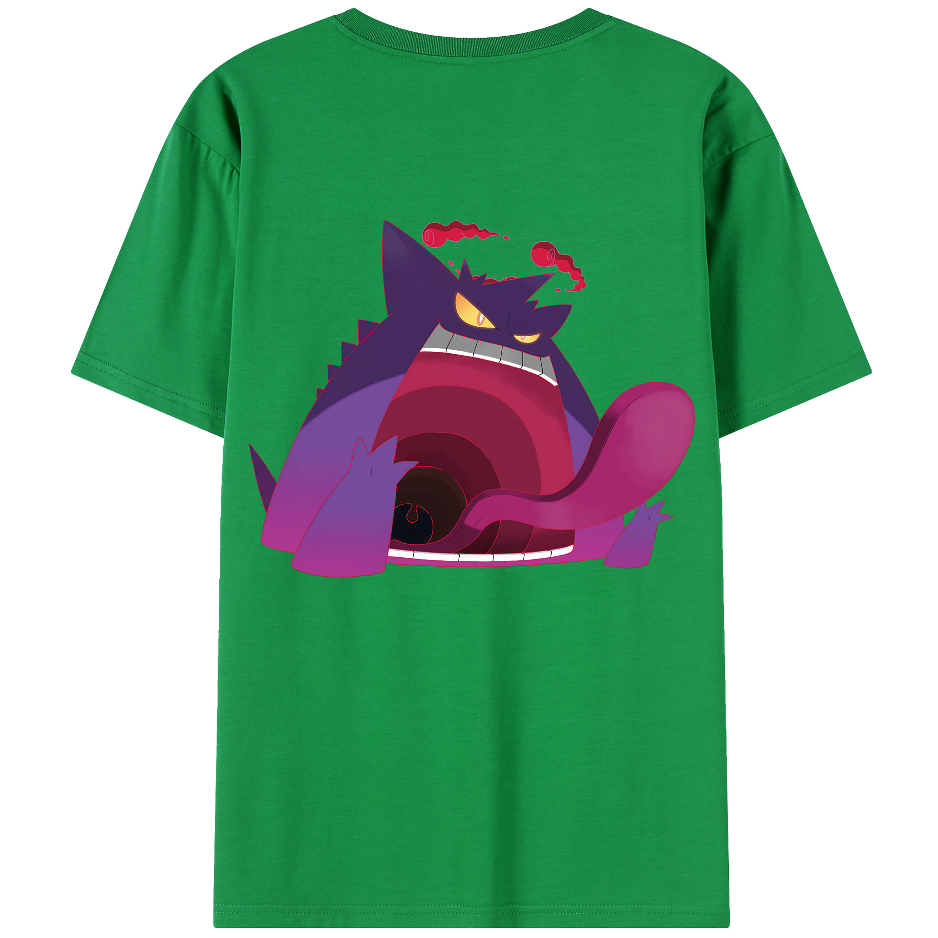 （画像用） ポケットモンスター Pokémon 綿100％半袖Tシャツ（背面プリント）