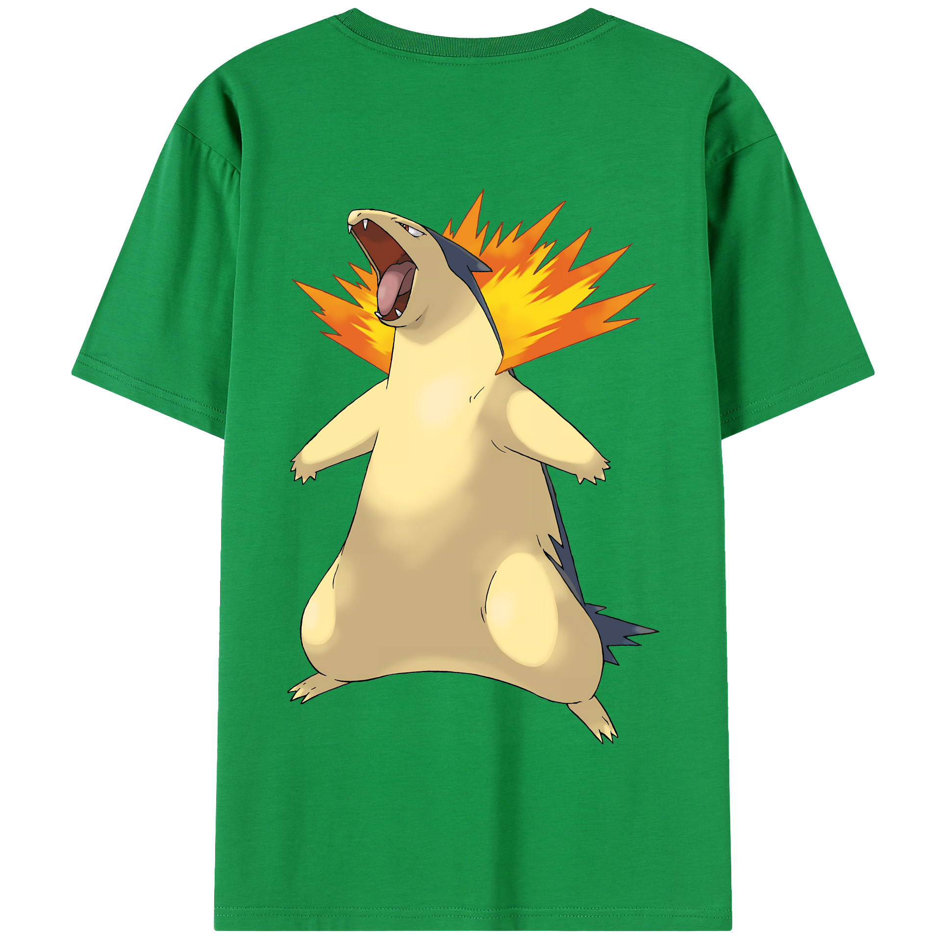 （画像用） ポケットモンスター Pokémon 綿100％半袖Tシャツ（背面プリント）
