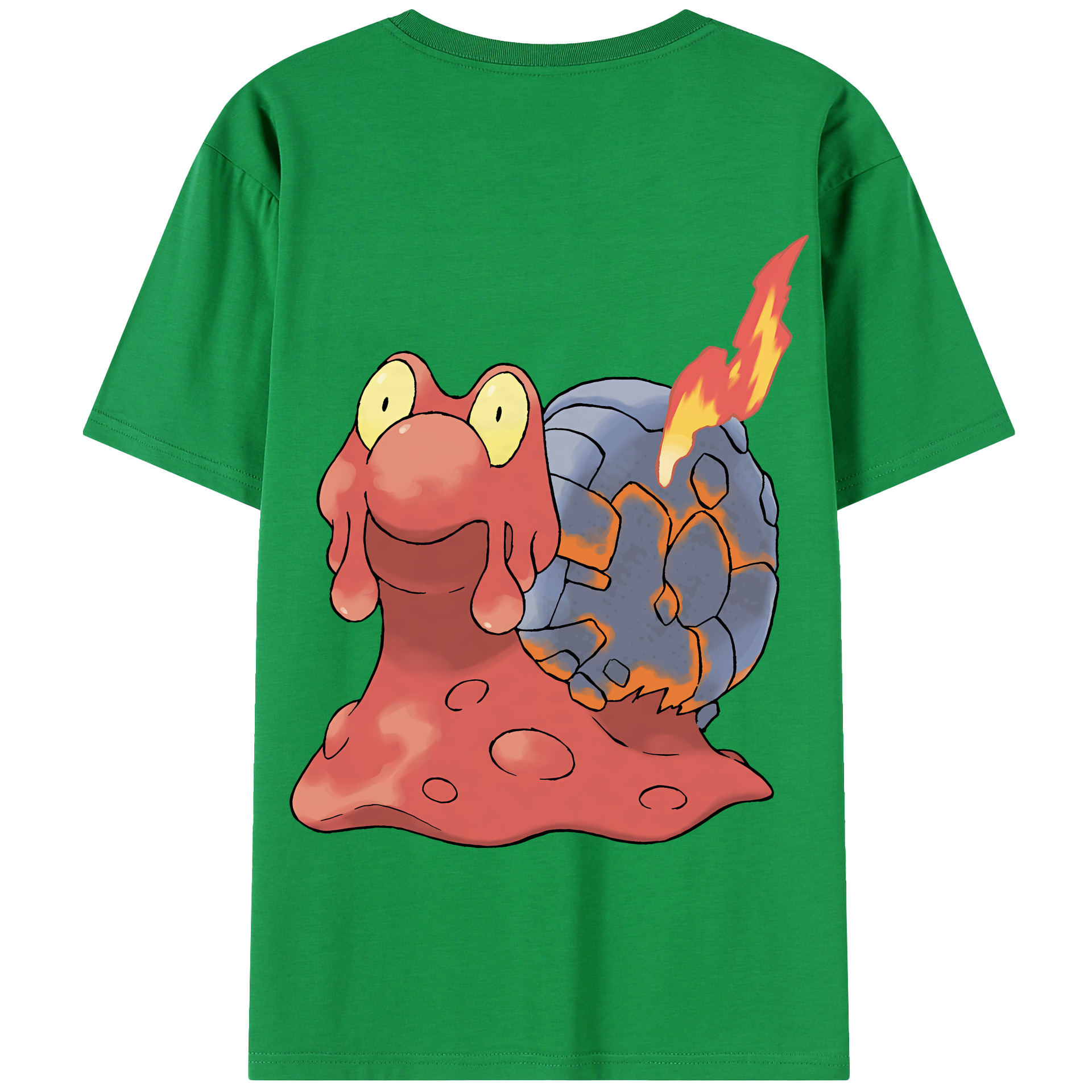 （画像用） ポケットモンスター Pokémon 綿100％半袖Tシャツ（背面プリント）