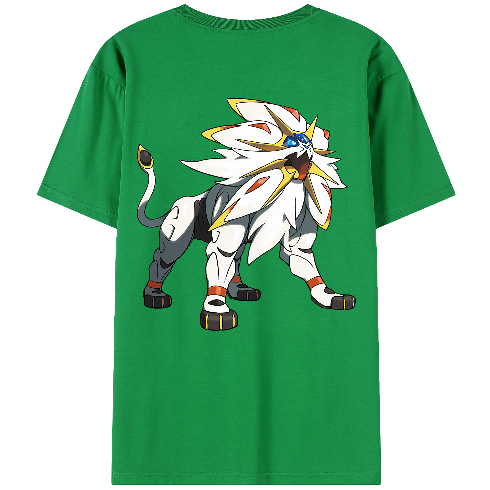（画像用） ポケットモンスター Pokémon 綿100％半袖Tシャツ（背面プリント）