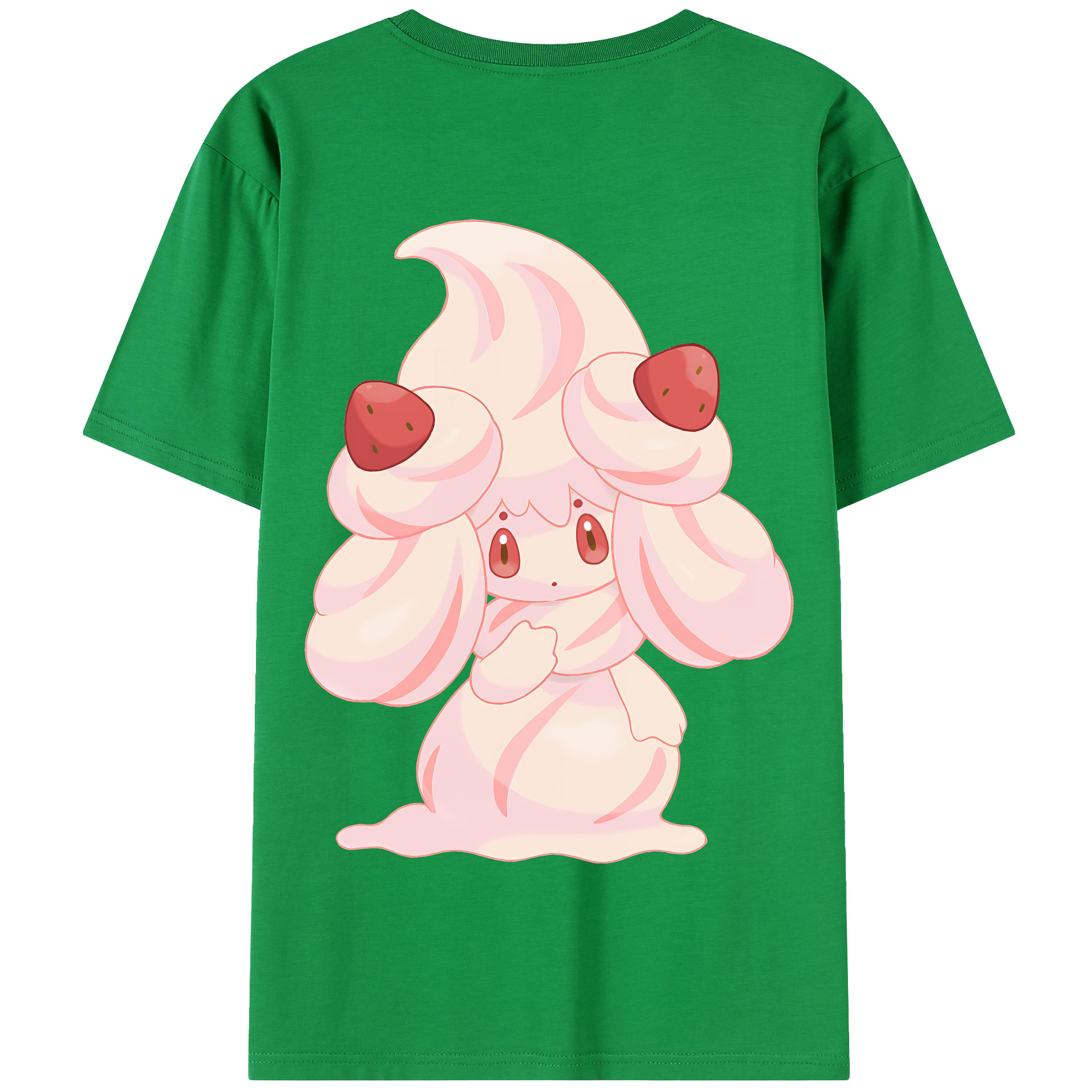 （画像用） ポケットモンスター Pokémon 綿100％半袖Tシャツ（背面プリント）