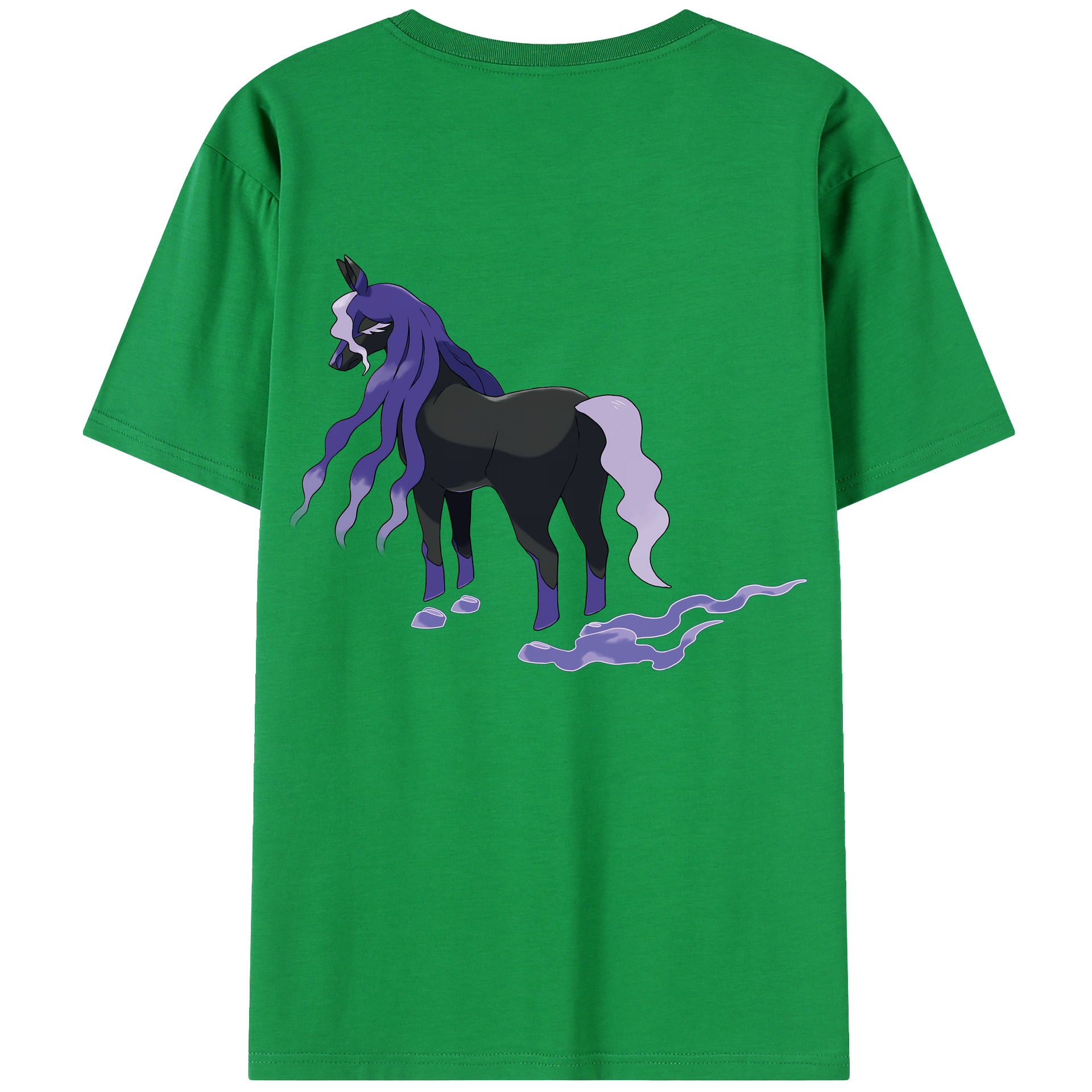 （画像用） ポケットモンスター Pokémon 綿100％半袖Tシャツ（背面プリント）