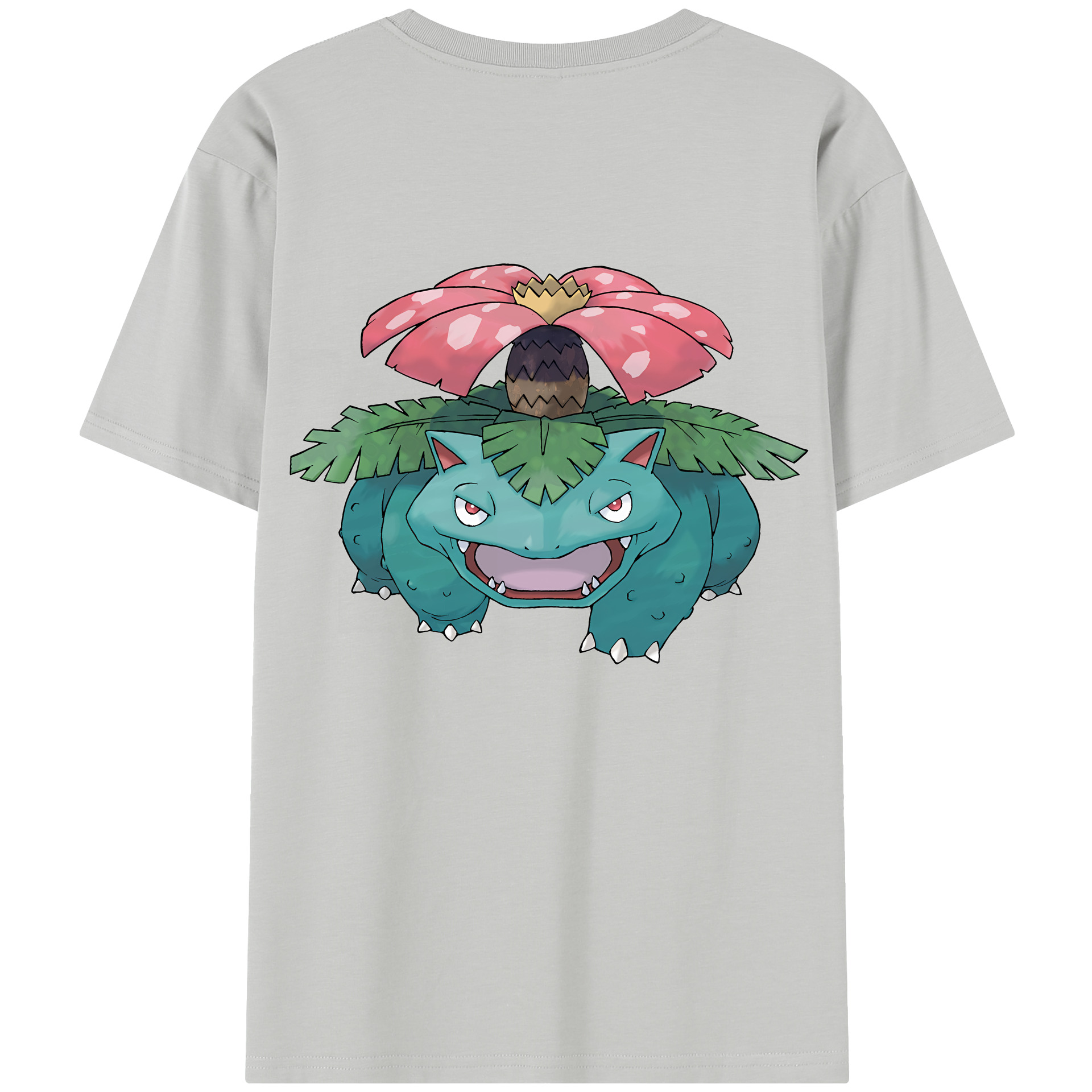 （画像用） ポケットモンスター Pokémon 綿100％半袖Tシャツ（背面プリント）
